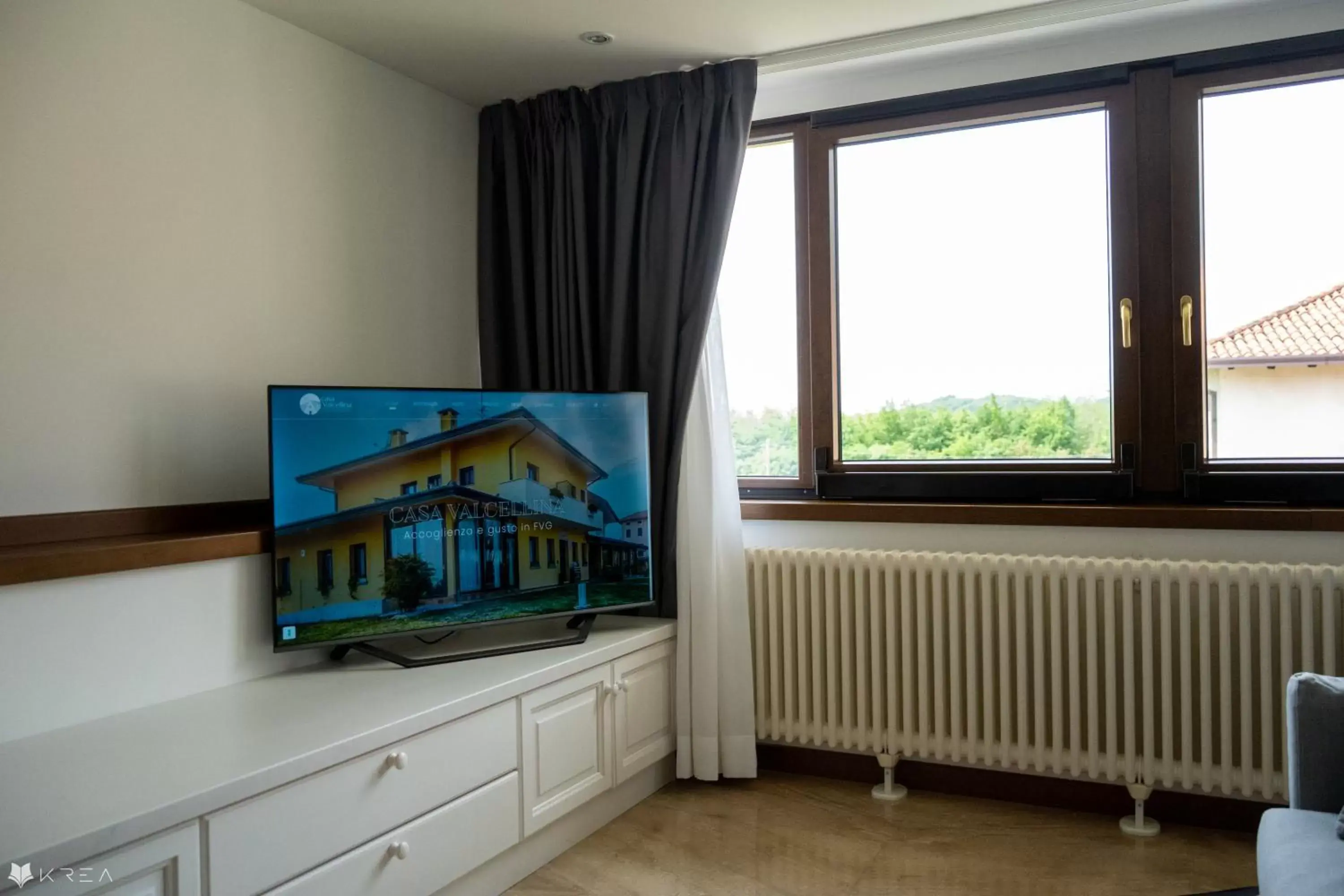 Living room, TV/Entertainment Center in casa Valcellina