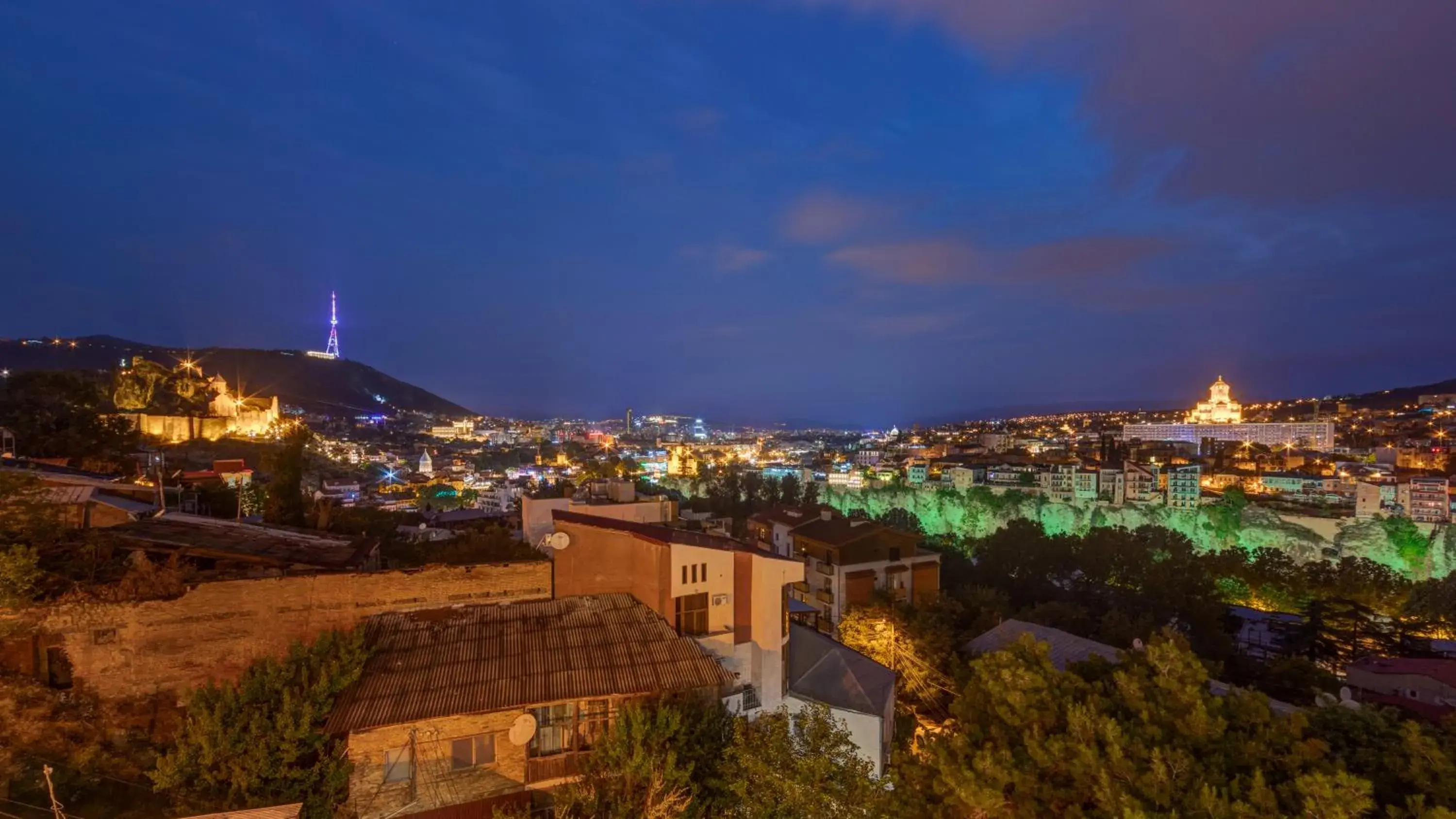 City view, Bird's-eye View in Sole Palace Tbilisi