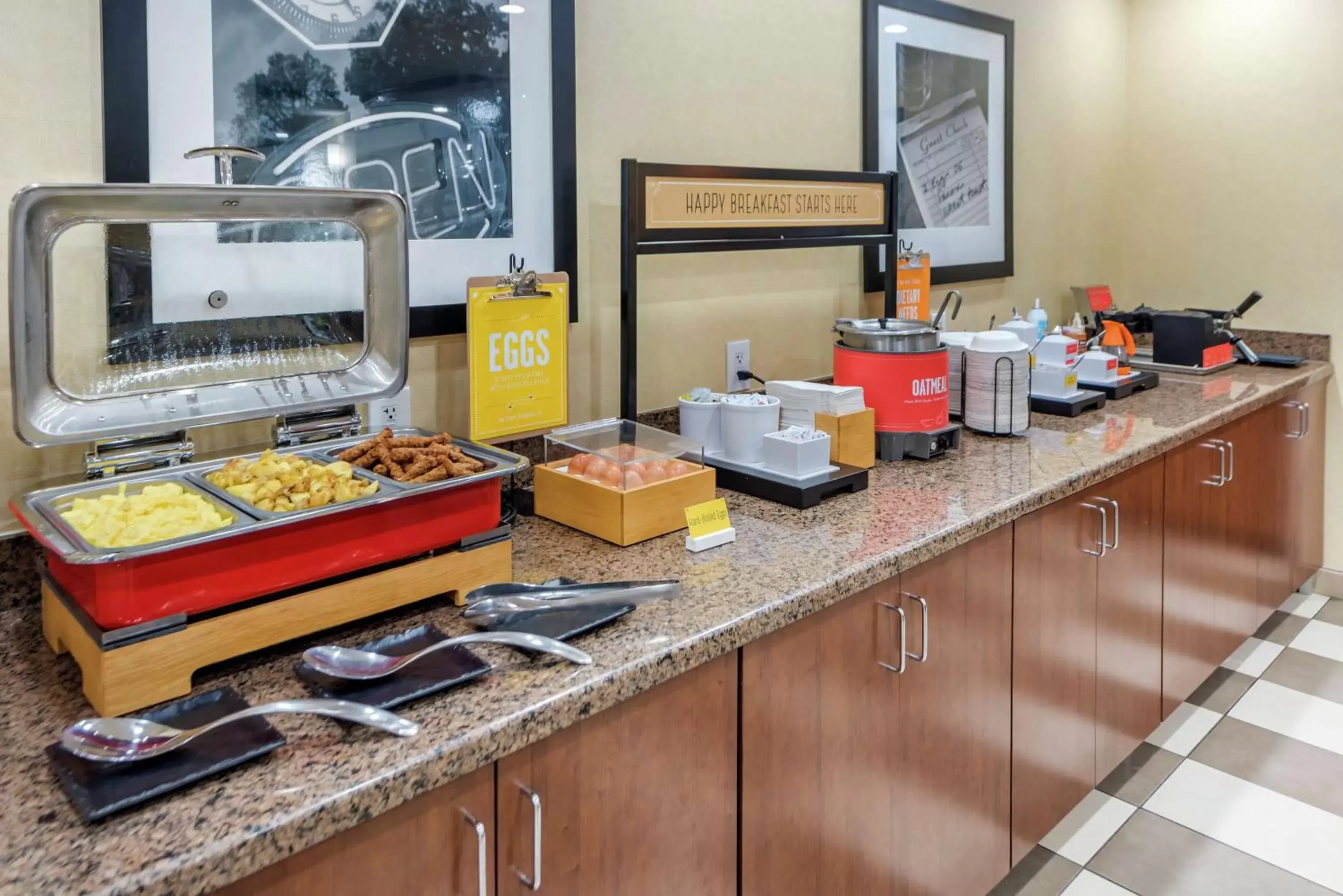 Breakfast in Hampton Inn Alamosa