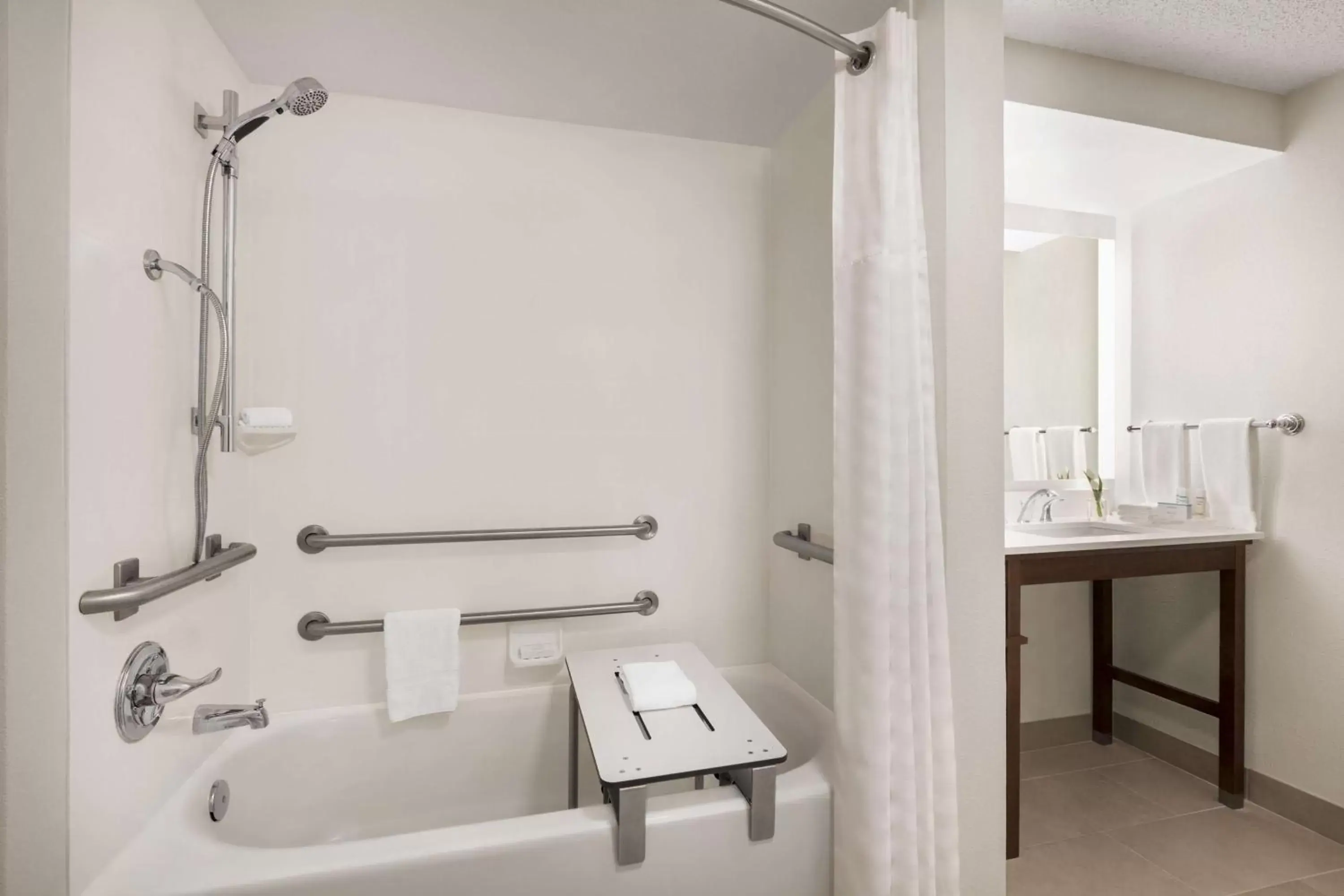 Bathroom in Homewood Suites by Hilton Fort Myers