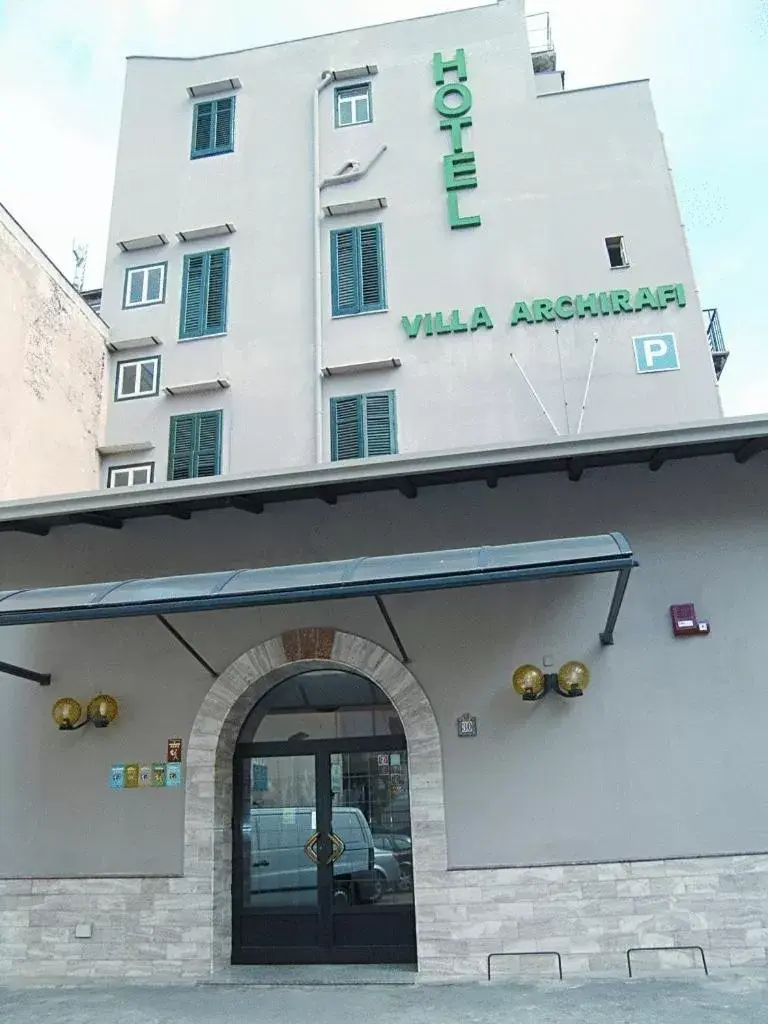 Facade/entrance in Hotel Villa Archirafi