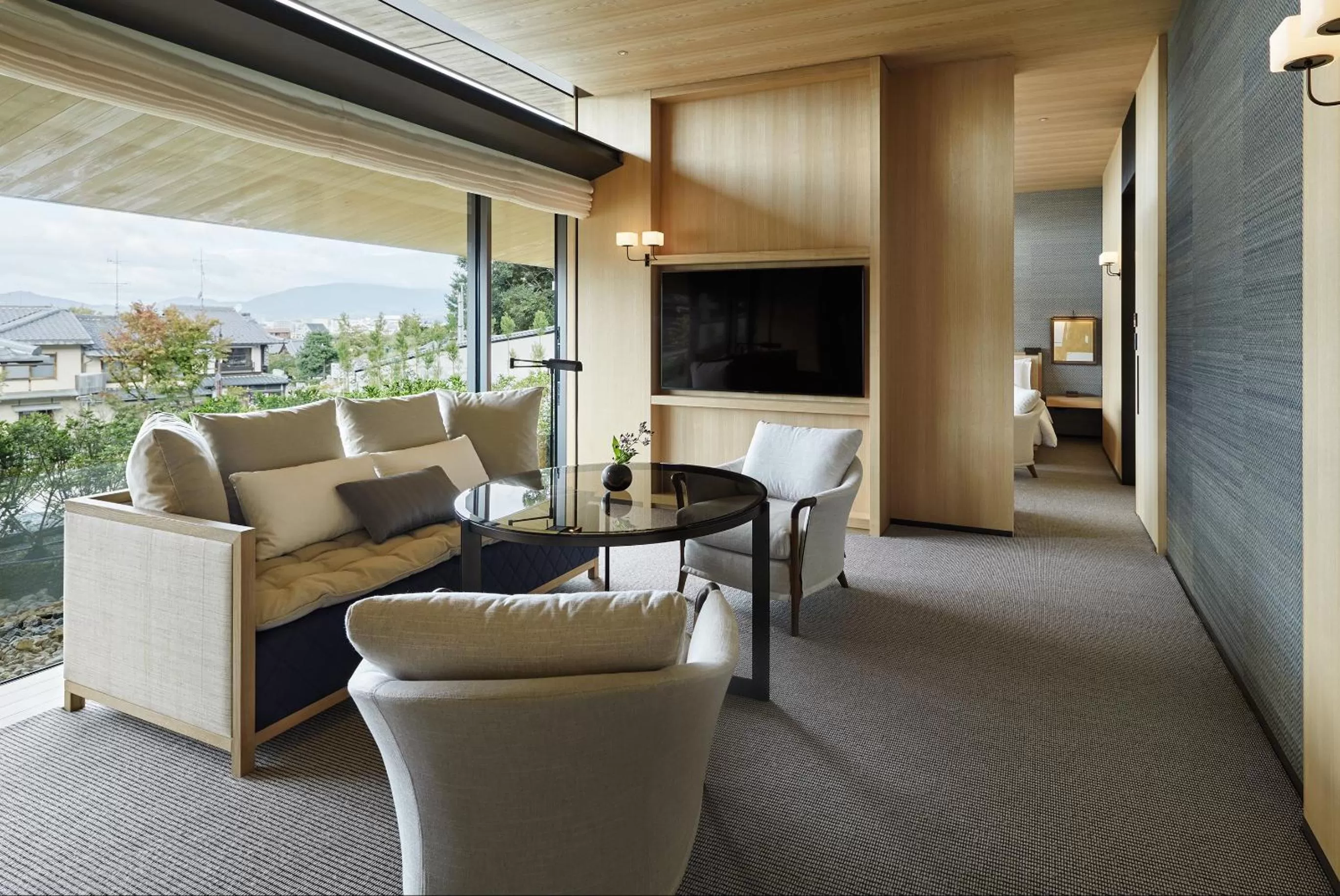 Seating area in Park Hyatt Kyoto