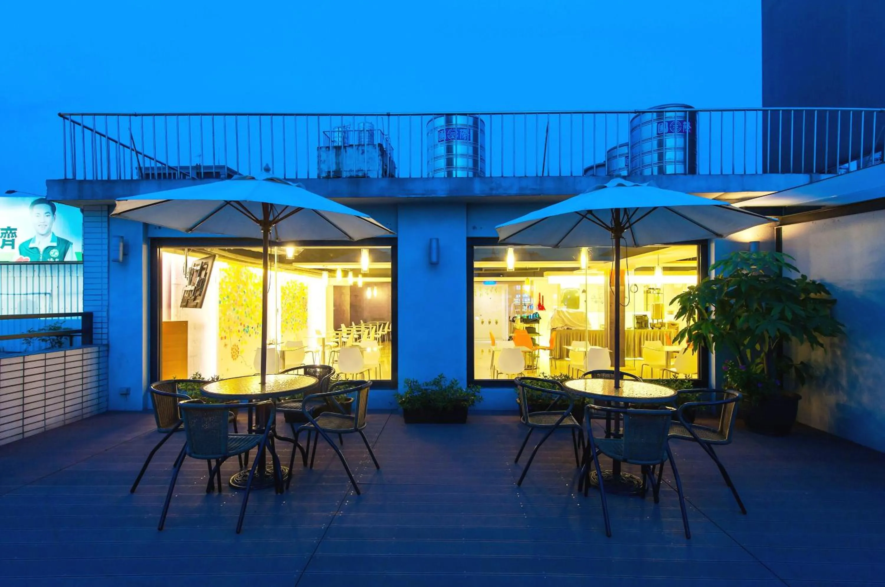 Balcony/Terrace in Hotel Purity