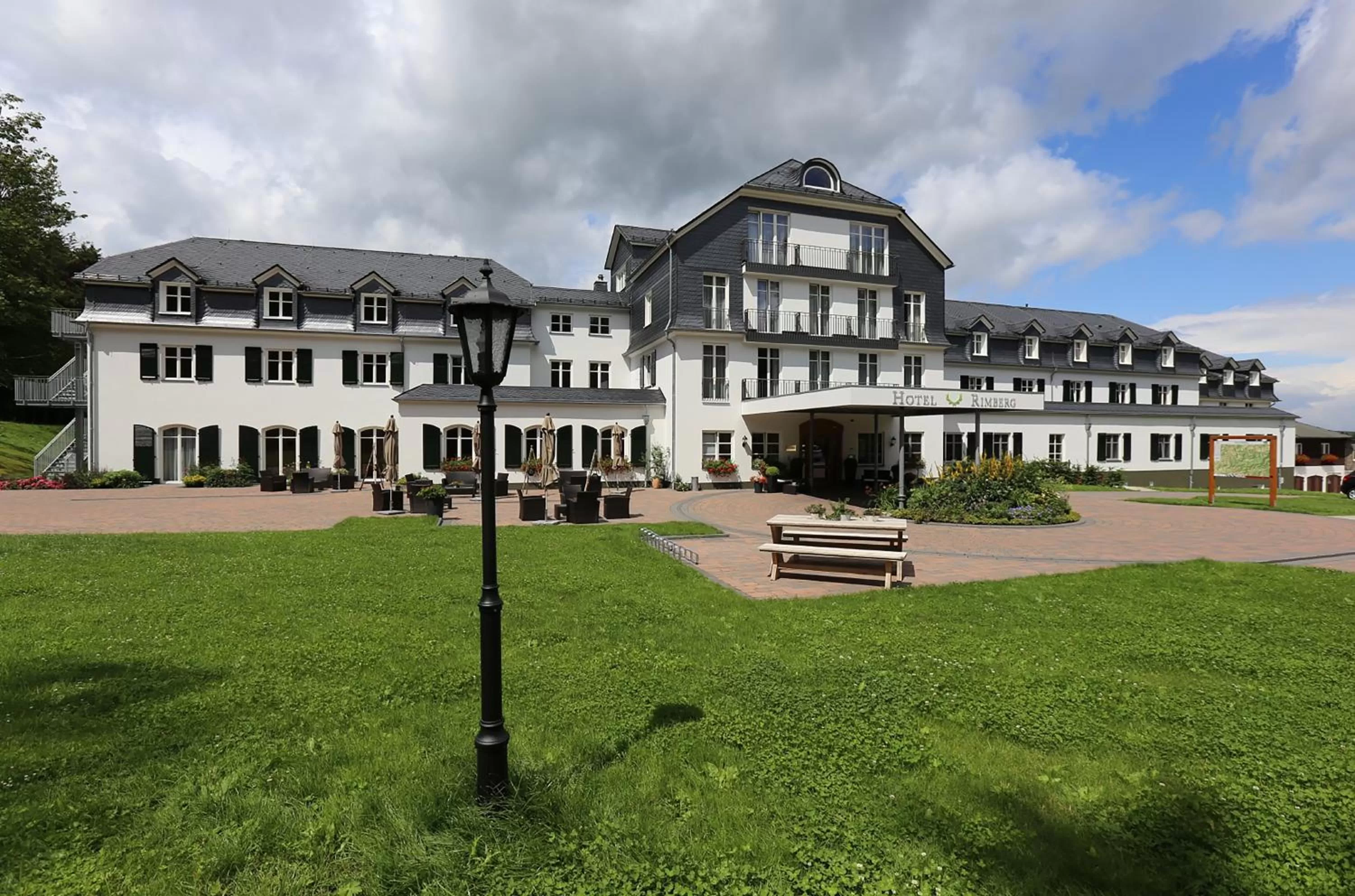 Property building, Garden in Hotel Rimberg