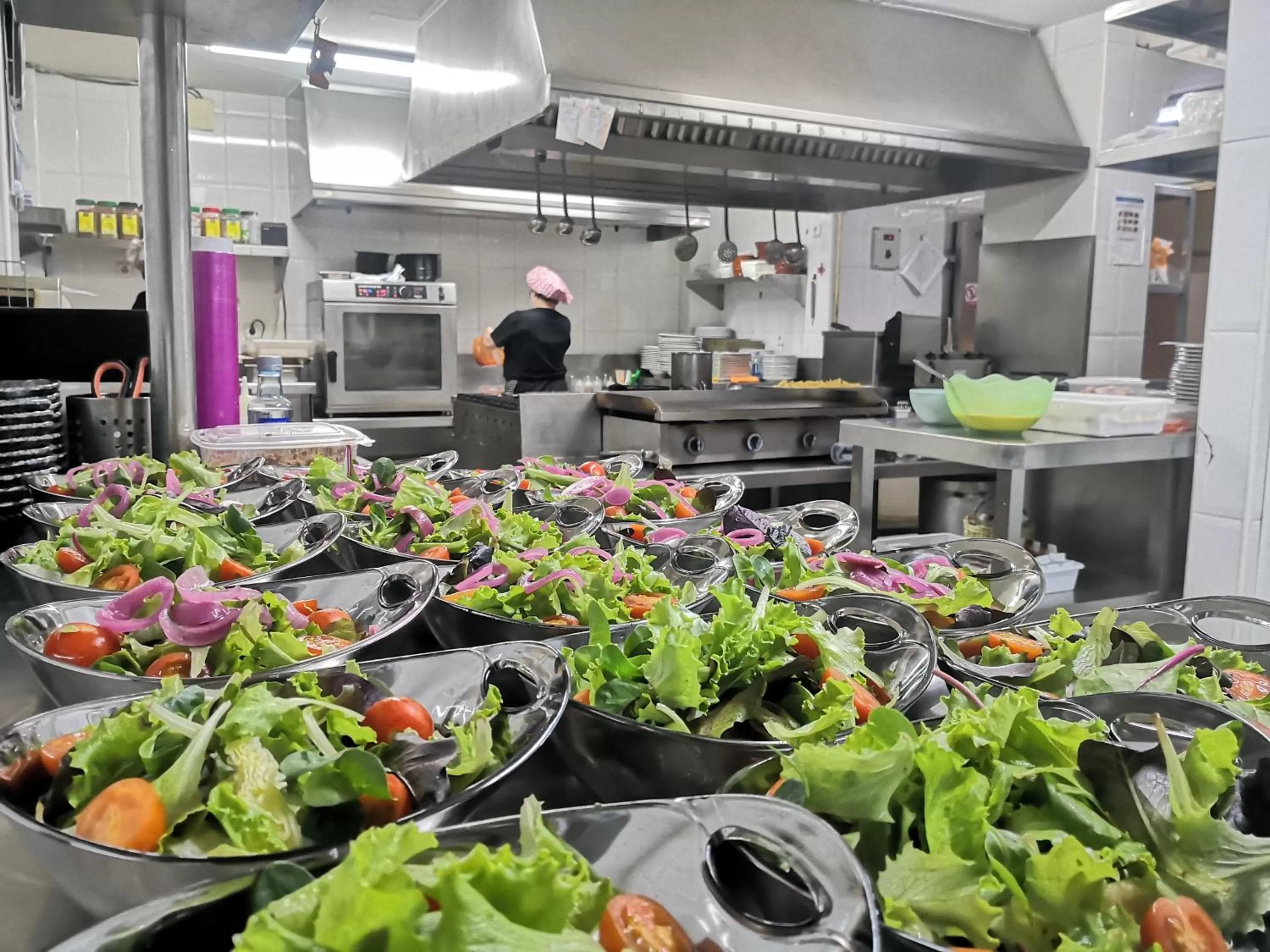 kitchen in Hotel Aro'S