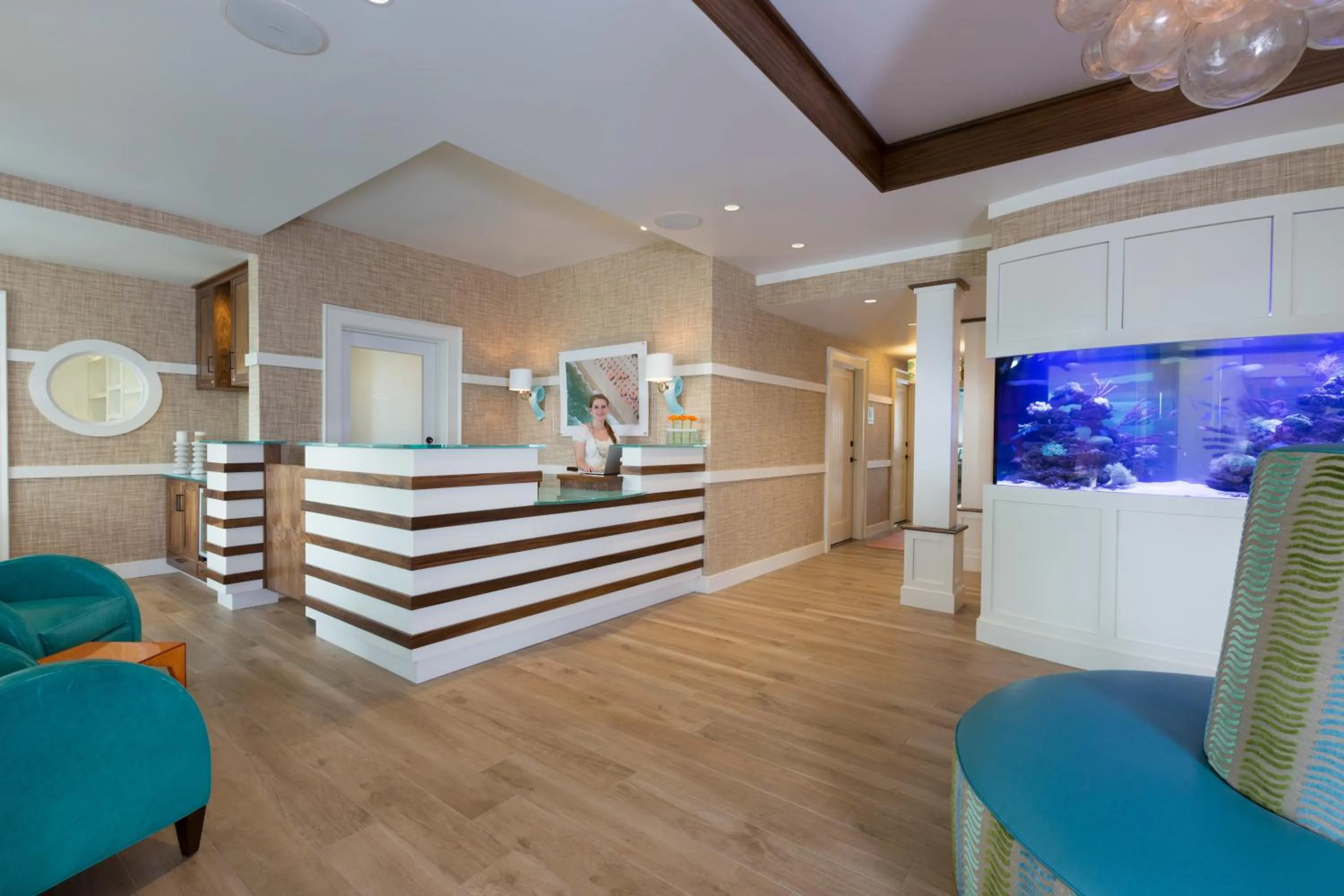 Lobby or reception in The Break Hotel