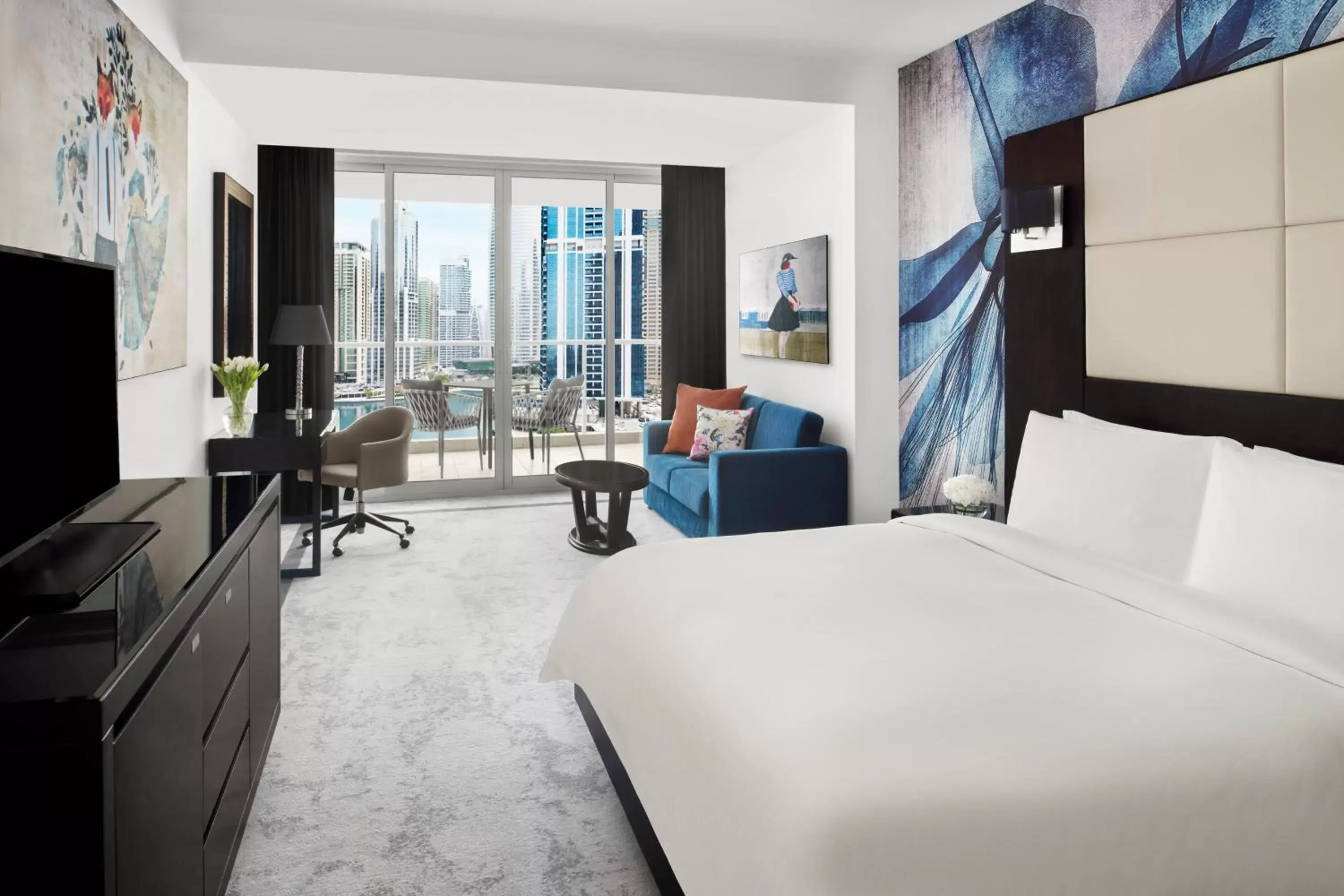 Photo of the whole room in Mövenpick Hotel Jumeirah Lakes Towers Dubai