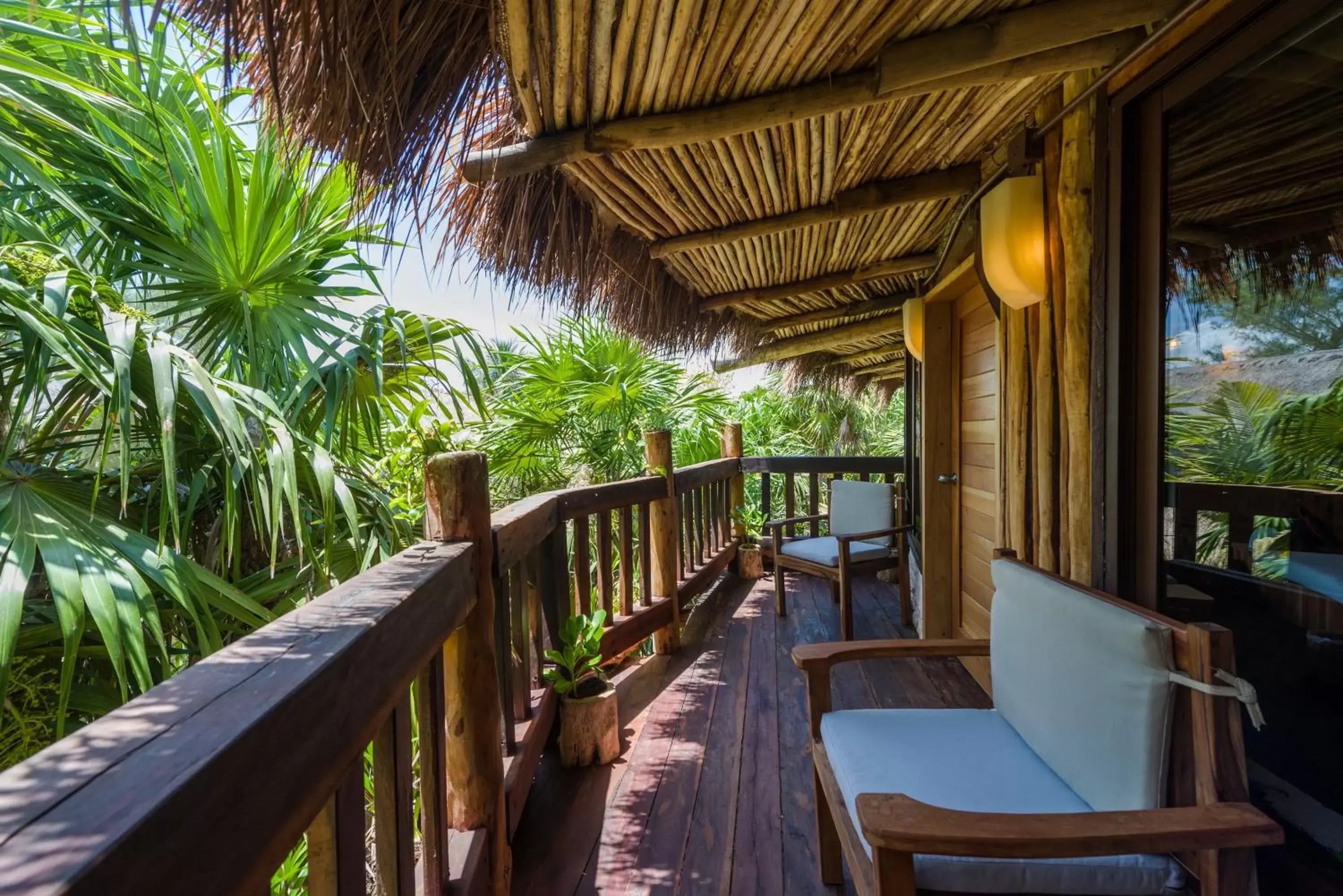 Garden view, Balcony/Terrace in Kanan Tulum - Adults Only