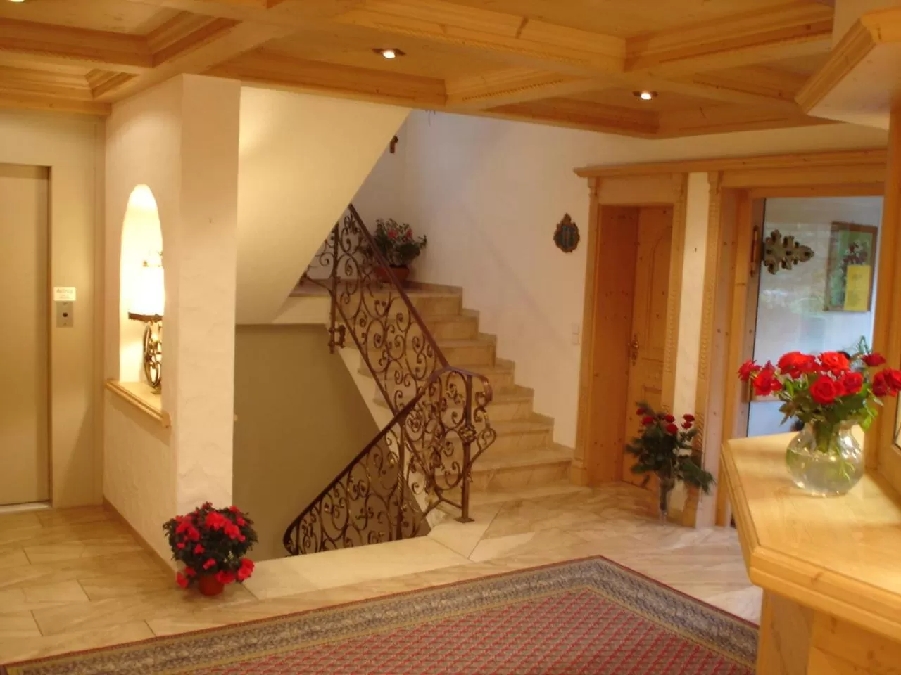 Lobby or reception in Hotel Haus Seehang