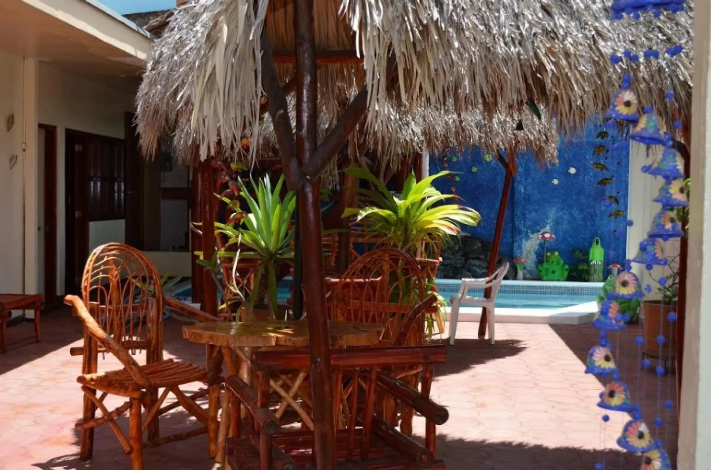 Communal lounge/ TV room in Art Hotel Managua