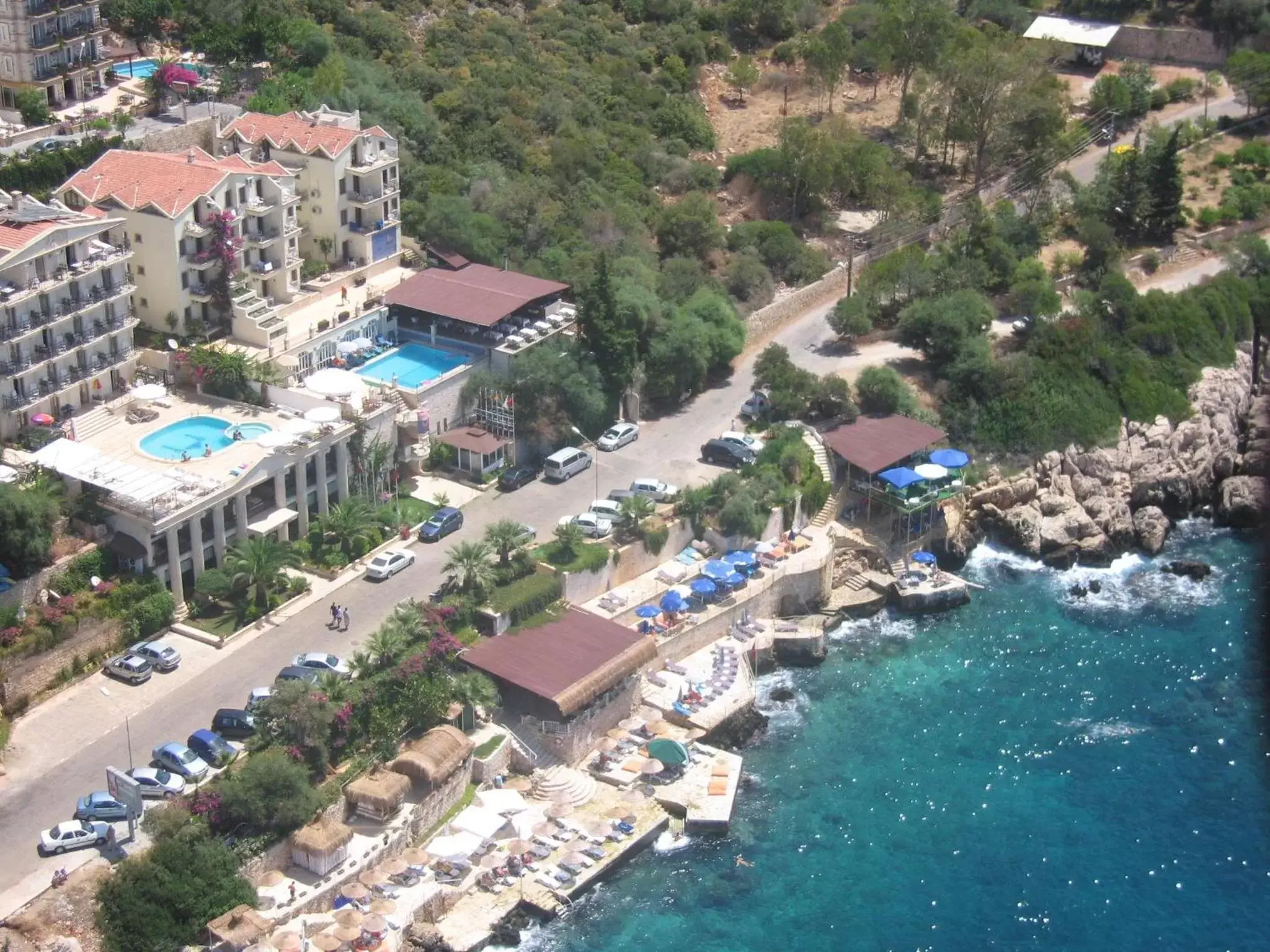 Property building, Bird's-eye View in Aqua Princess Hotel