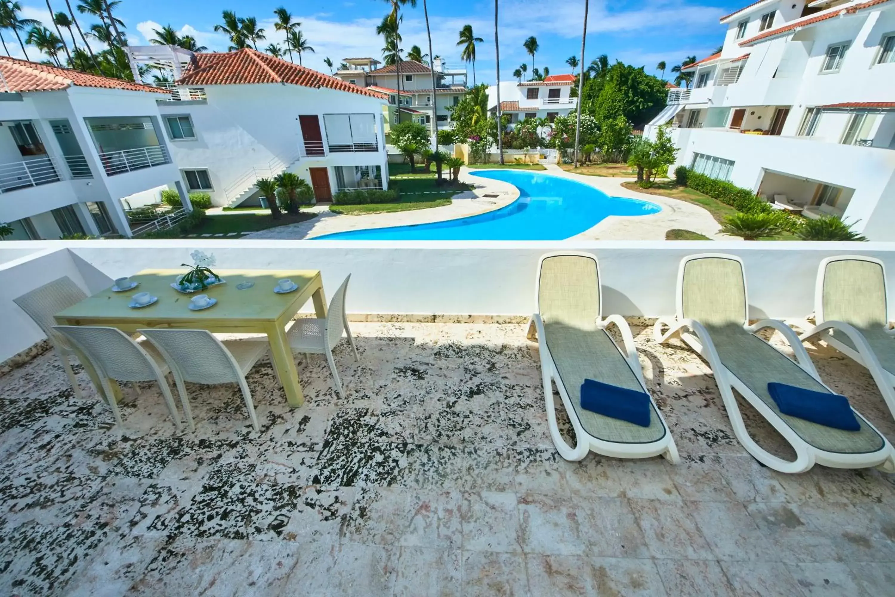 Pool view, Swimming Pool in Las Terrazas Condo - Los Corales Village