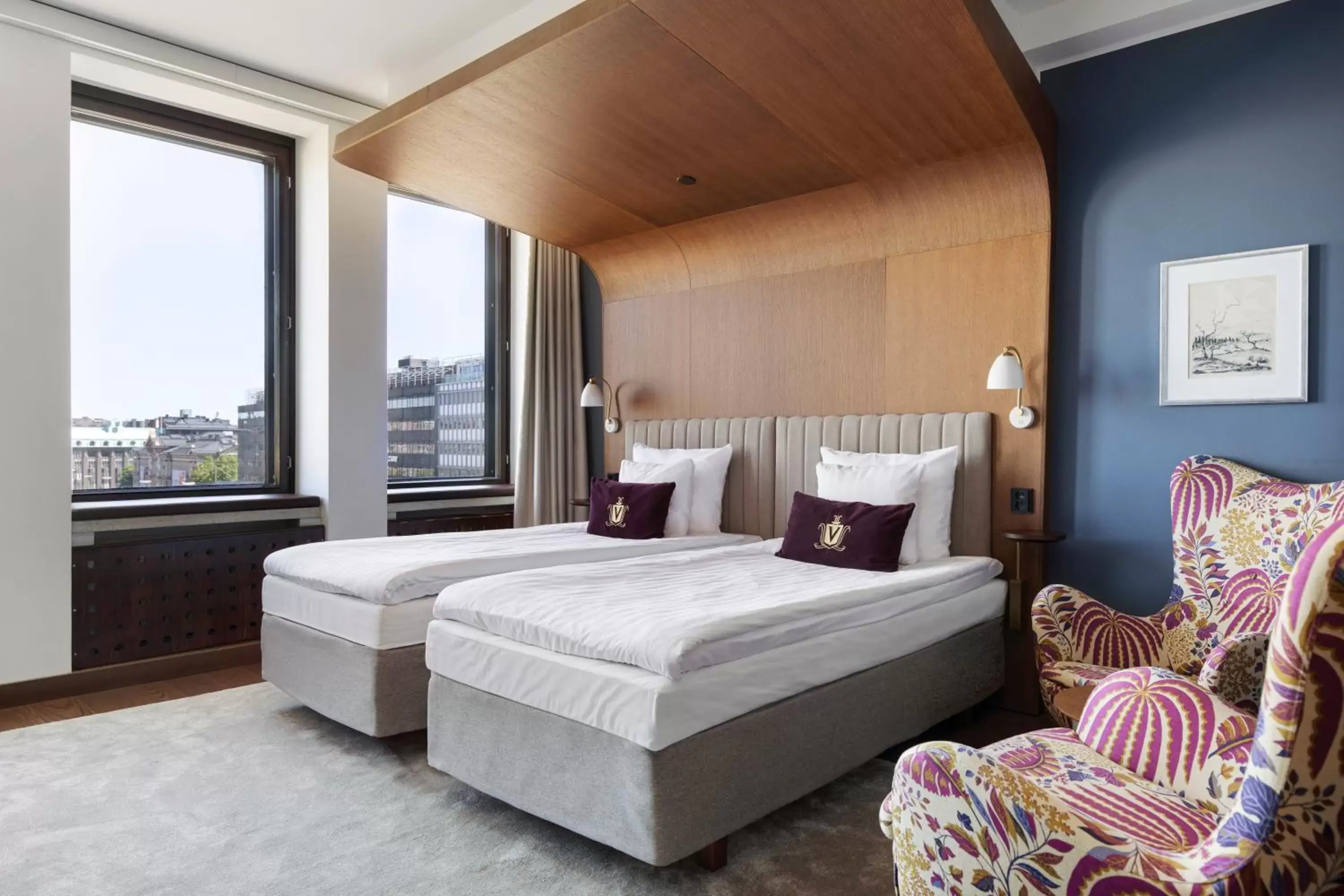 Bed in Original Sokos Hotel Vaakuna Helsinki Bed in Original Sokos Hotel Vaakuna Helsinki