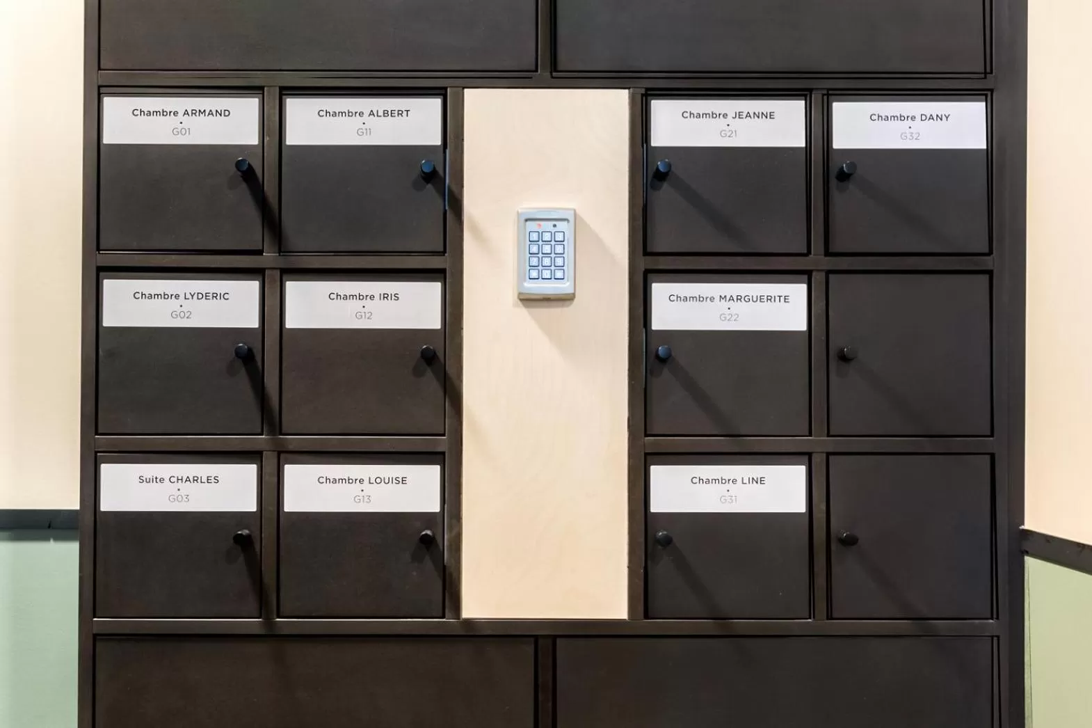 Lobby or reception in Au Chat Qui Dort Lille - Villa Gounod