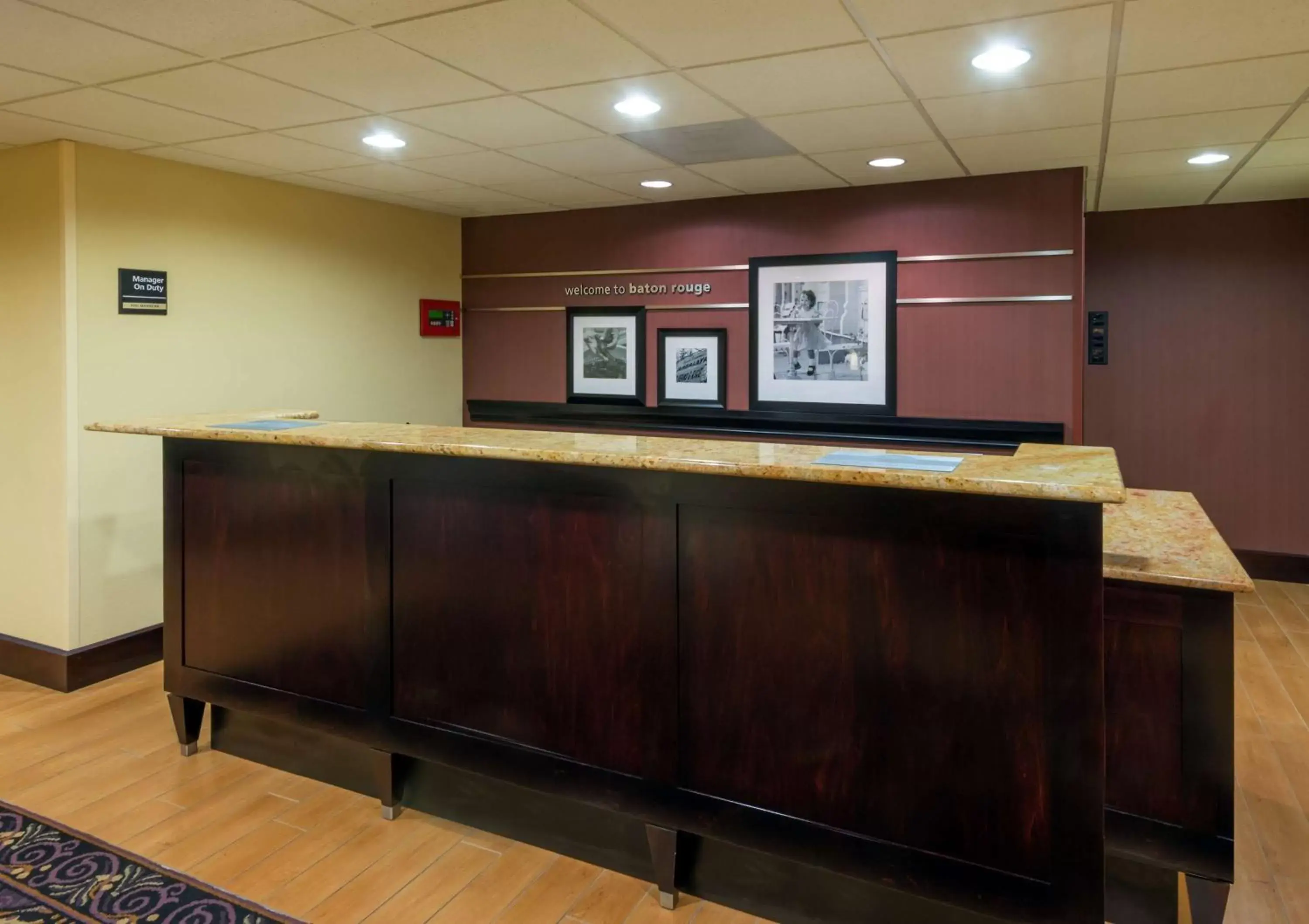 Lobby or reception in Hampton Inn I-10 & College Drive Lobby or reception in Hampton Inn I-10 & College Drive