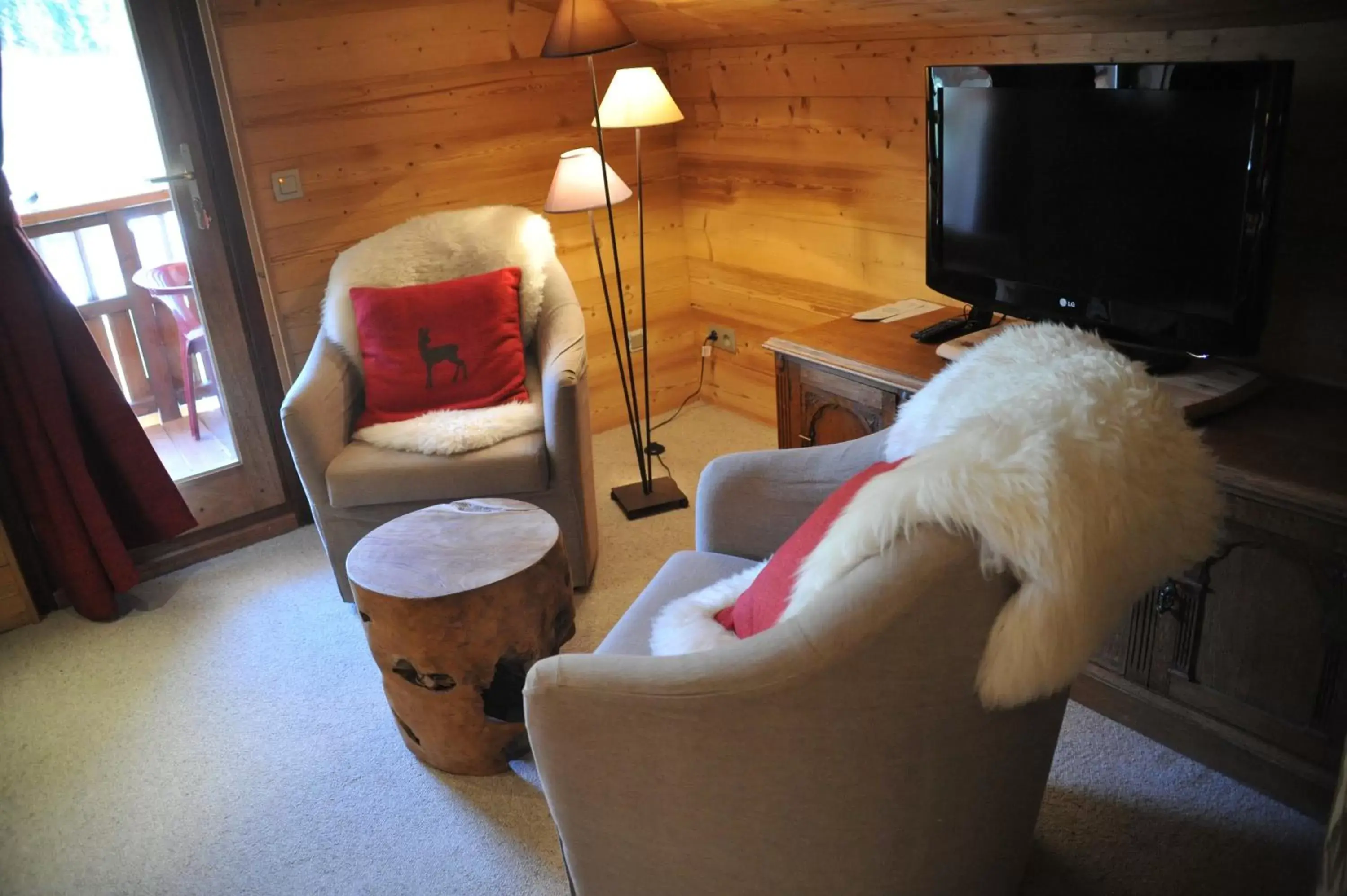 Seating Area in Hôtel Chalet Alpage