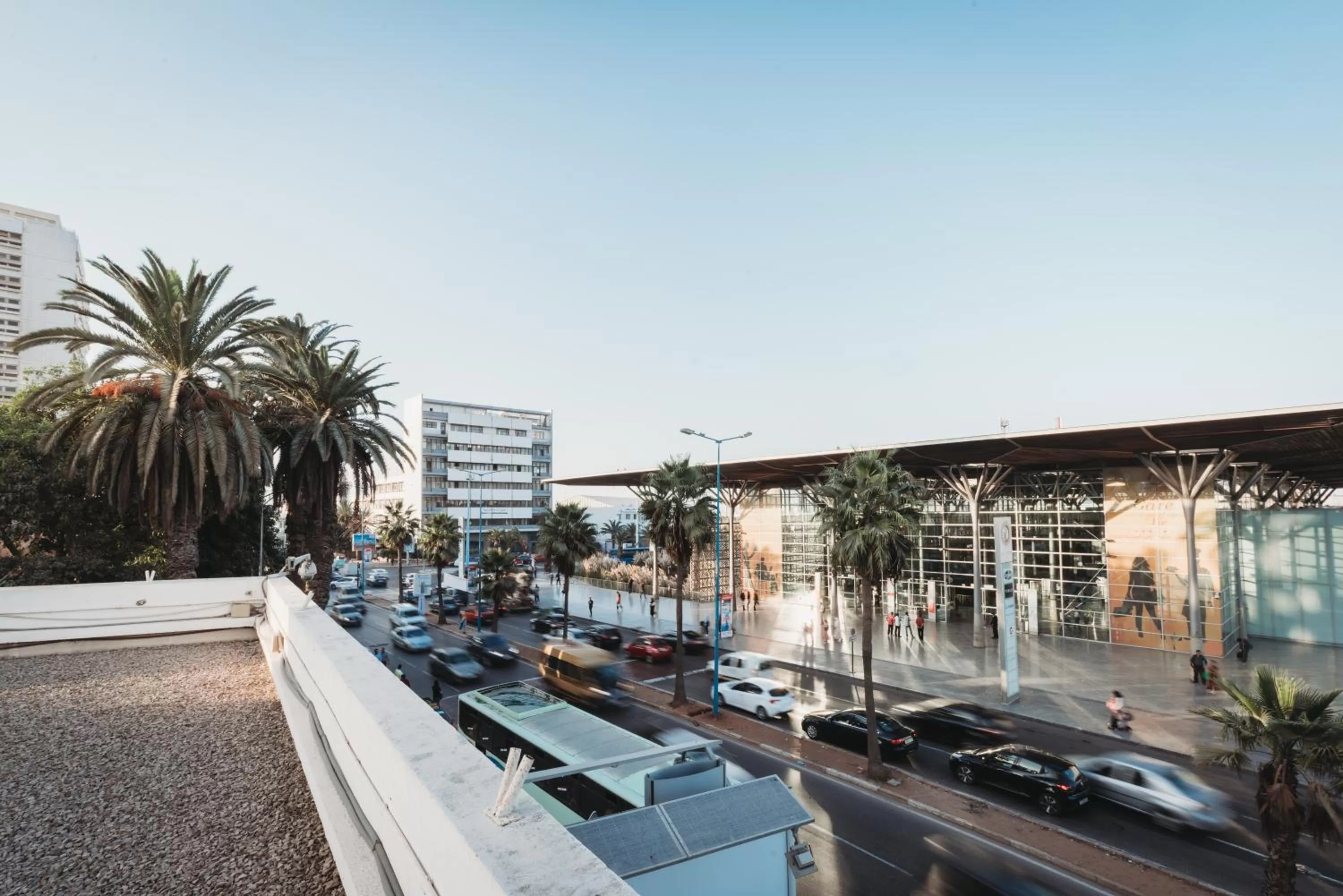 Bird's eye view in Ibis Casablanca City Center