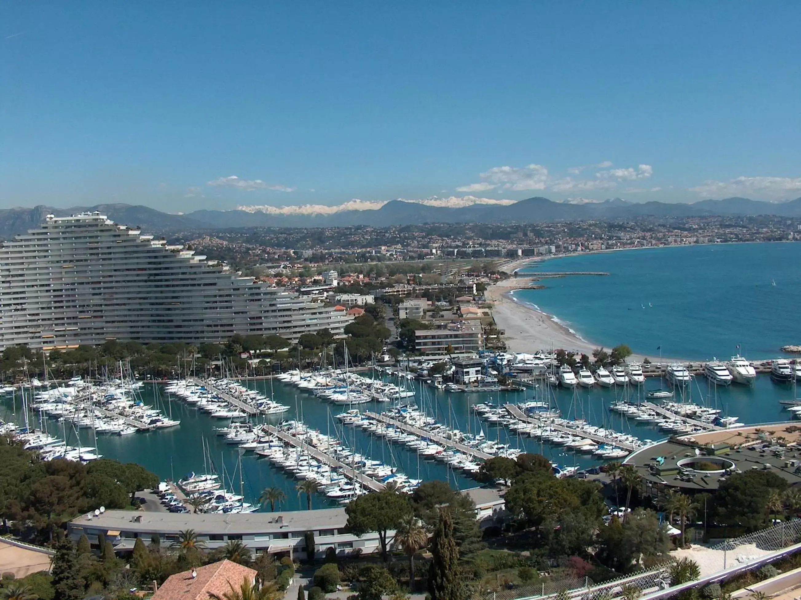 Nearby landmark, Bird's-eye View in Mercure Villeneuve Loubet Plage