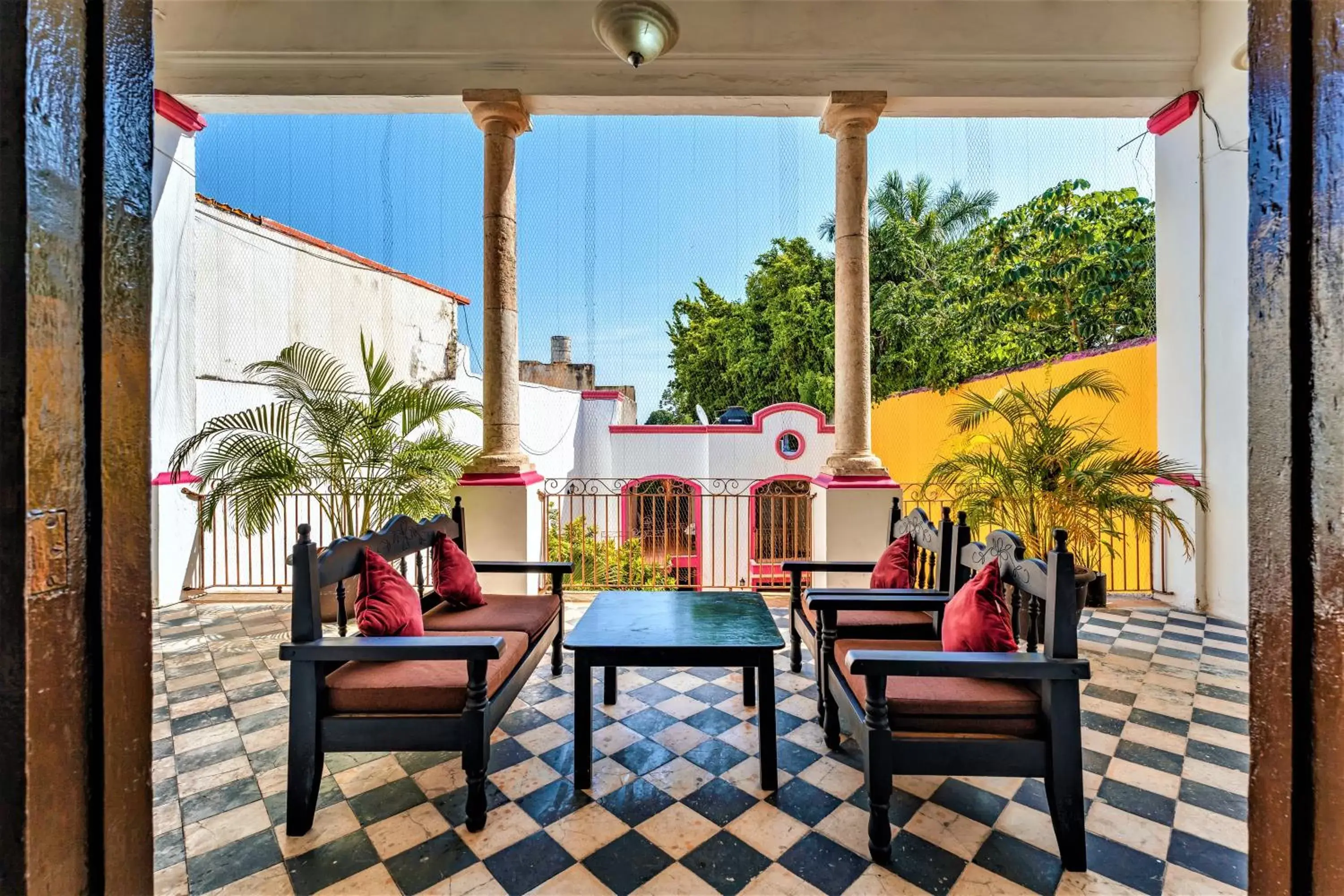 Living room in Hotel Gran Centenario