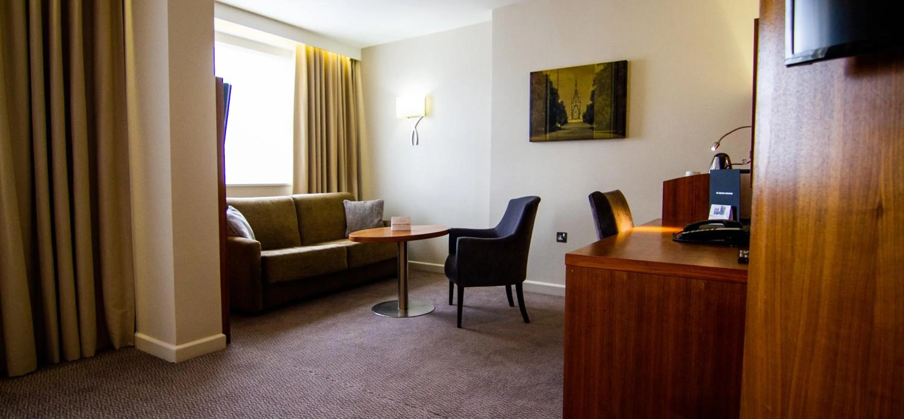 Seating area in Blakemore Hyde Park