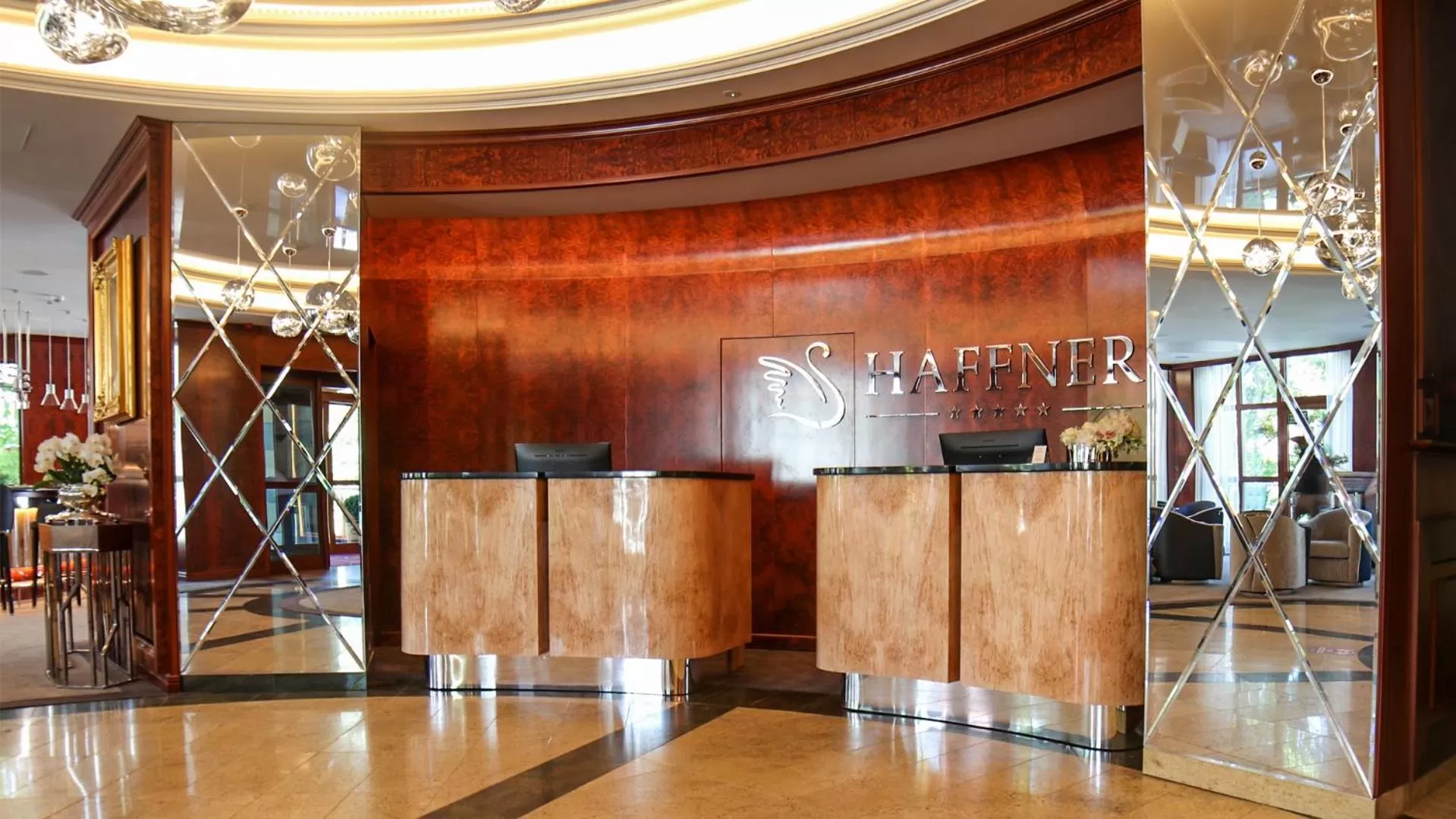 Lobby or reception in Hotel Haffner Resort & Spa - Destigo Hotels