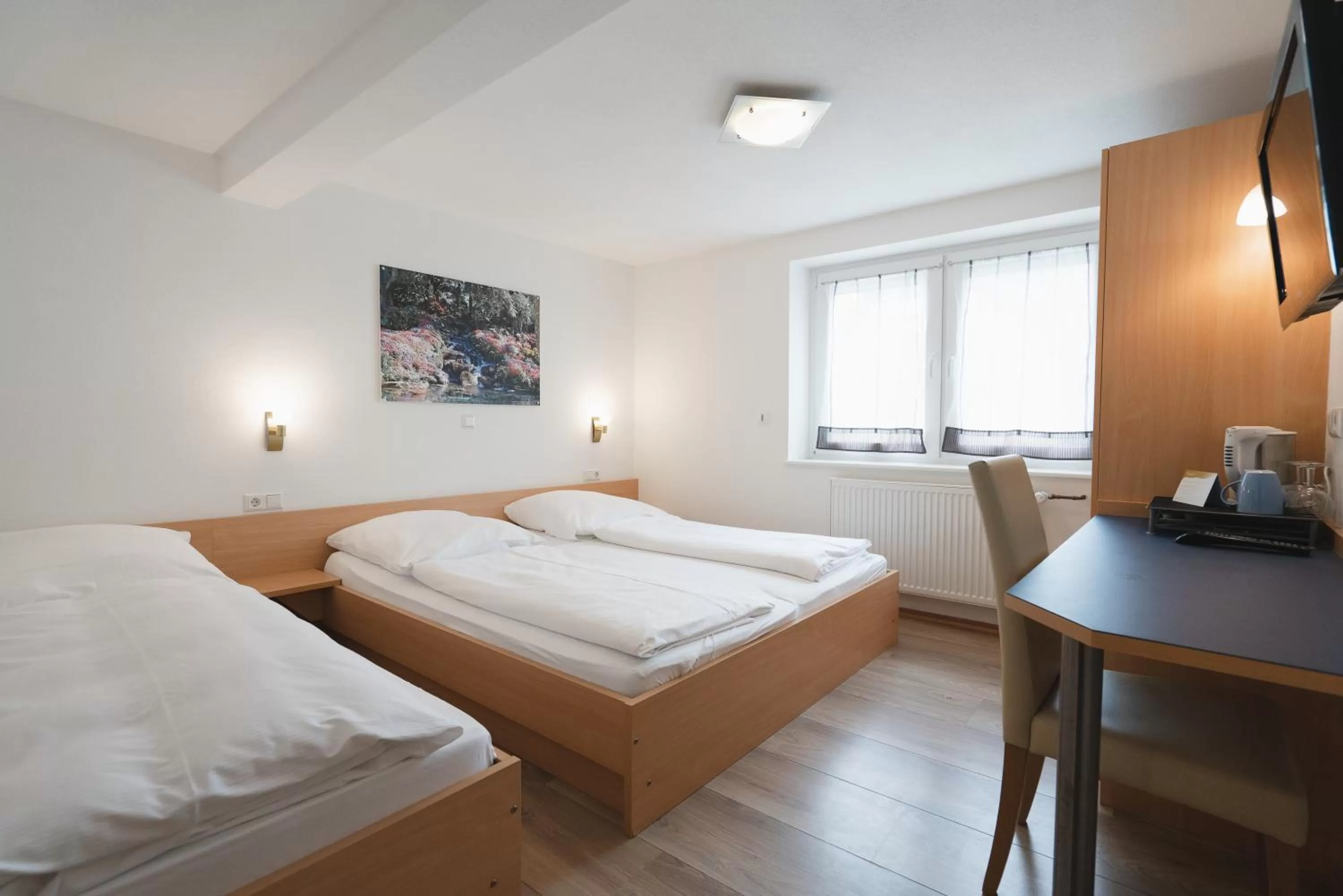 Bed in Park Hotel & Gästehaus Rust