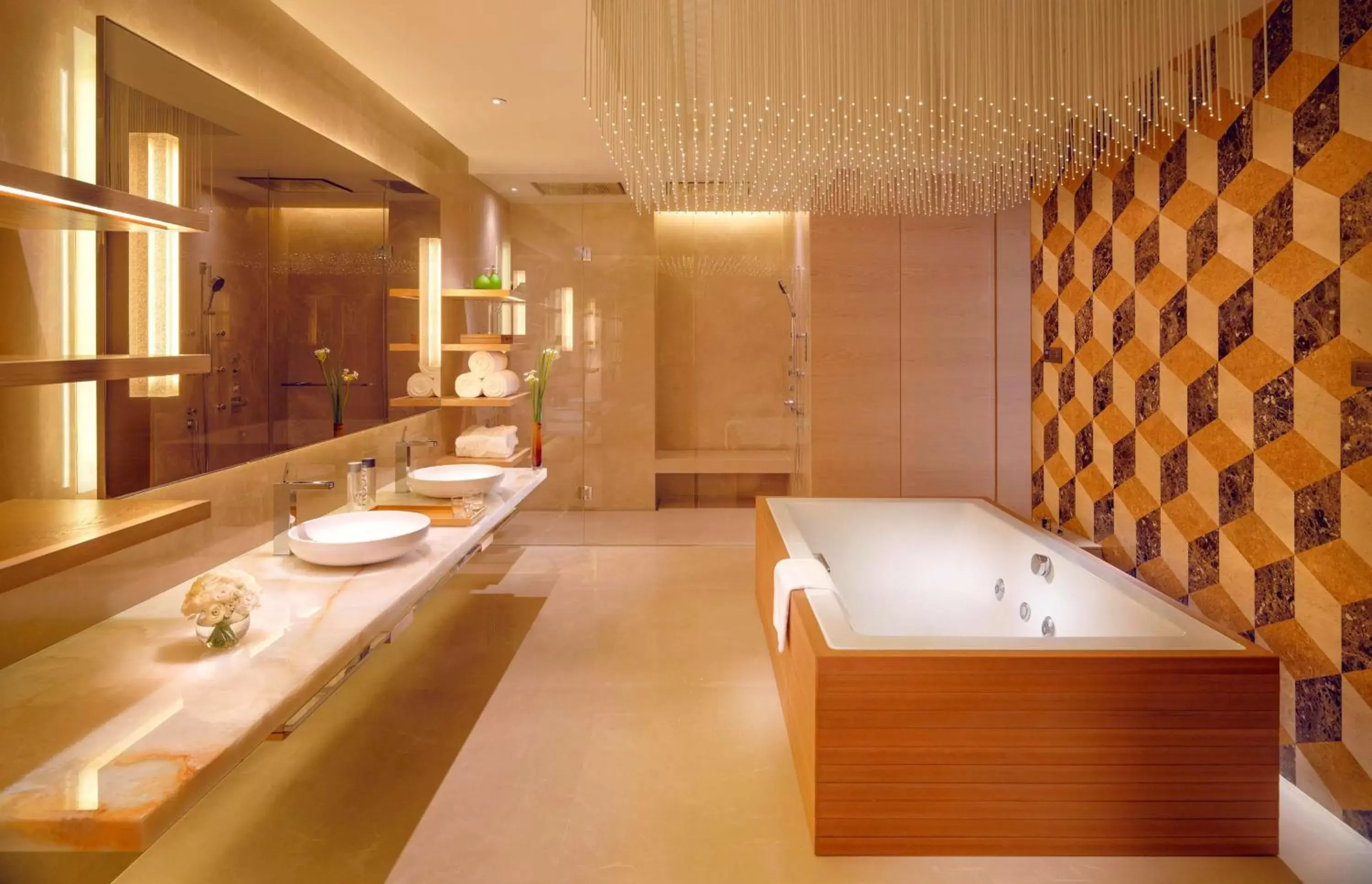 Bathroom in Park Hyatt Guangzhou - Free Shuttle Bus To Canton Fair Complex During Canton Fair Period