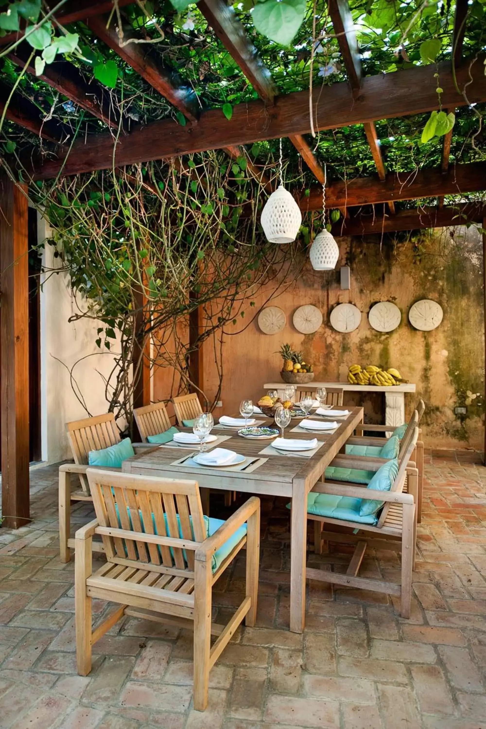 Garden, Restaurant/Places to Eat in Casas del XVI