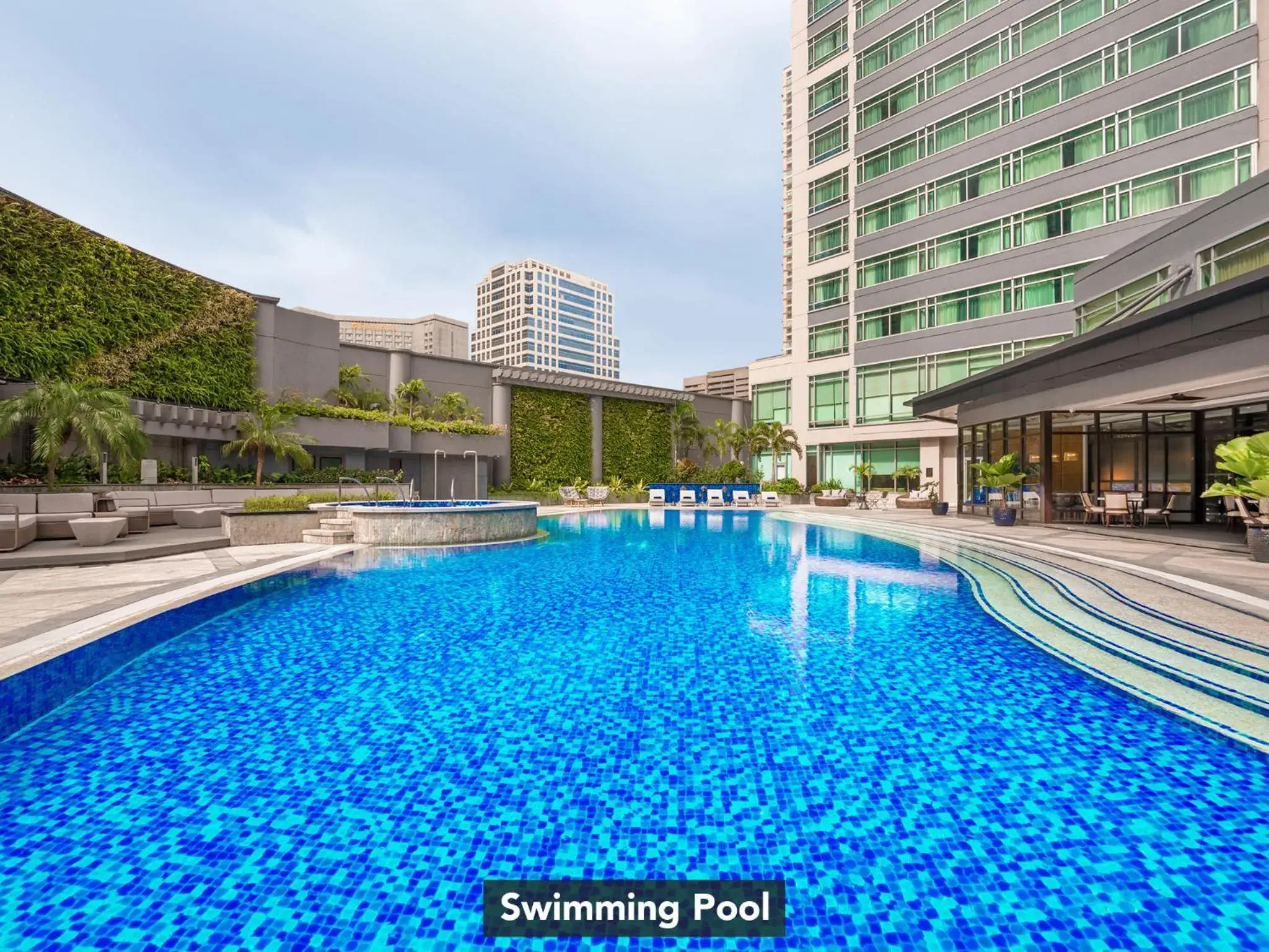 Patio, Swimming Pool in Ascott Makati