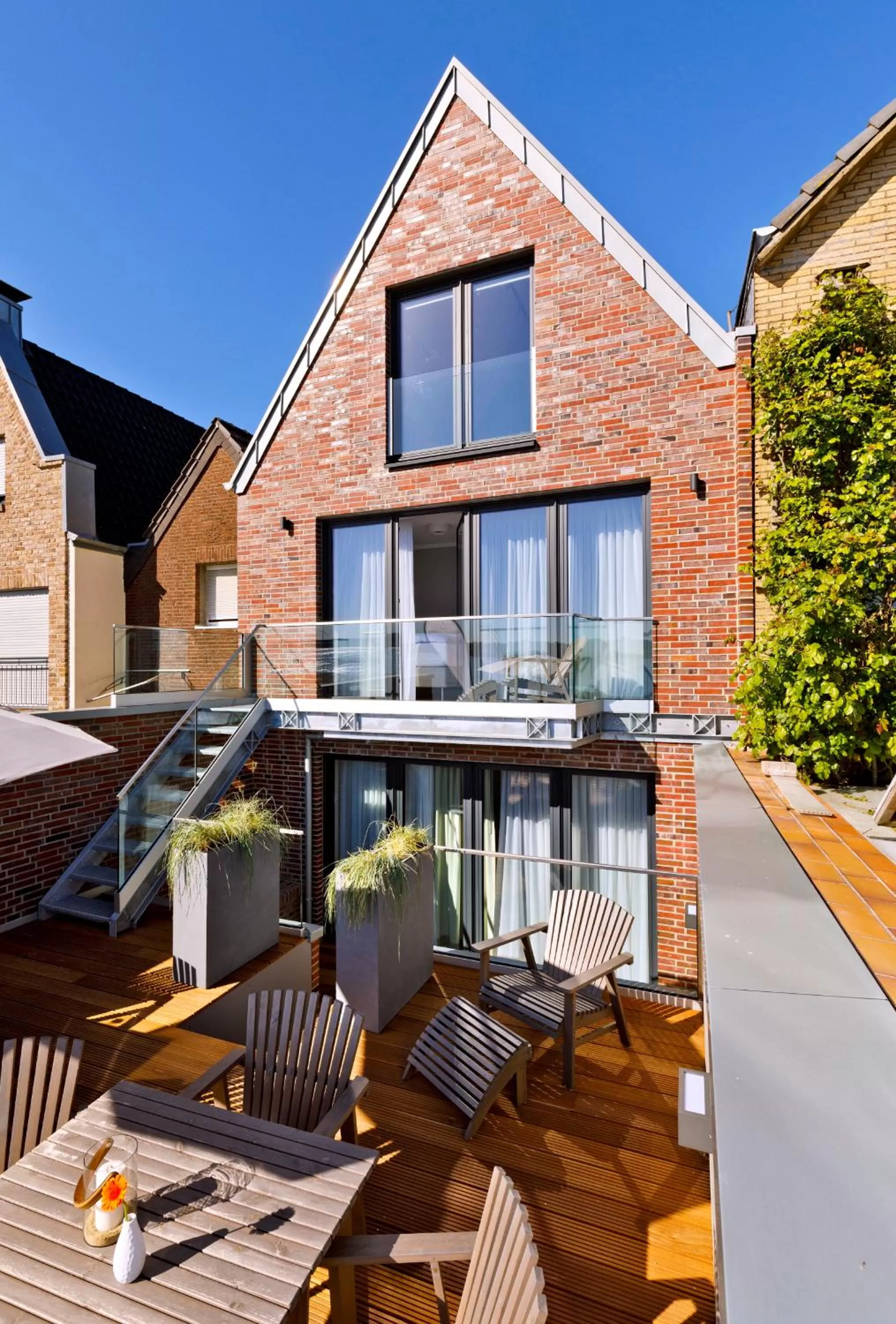 Balcony/Terrace in Logierhaus RheintorEins