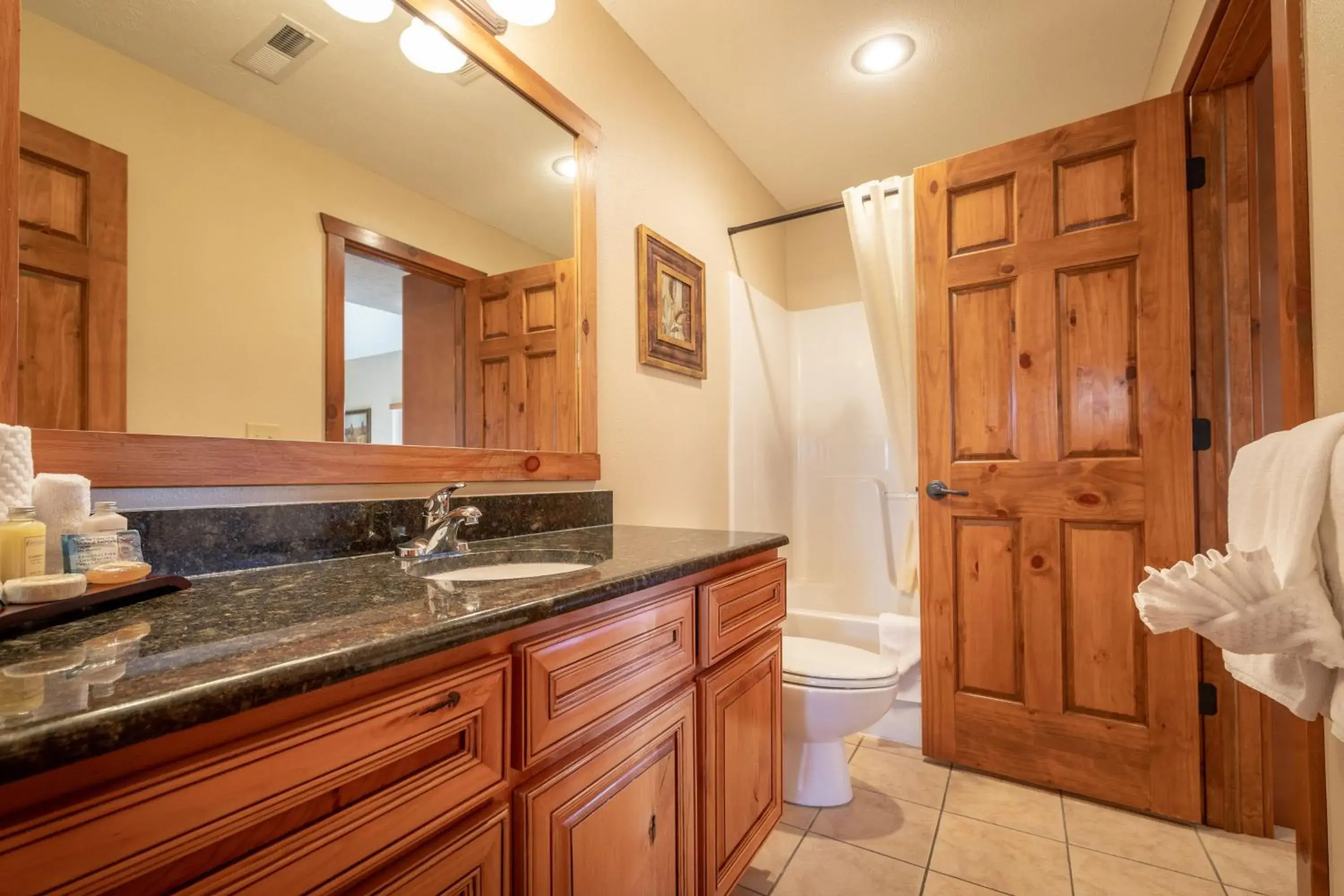 Bathroom in The Lodges at Table Rock by Capital Vacations