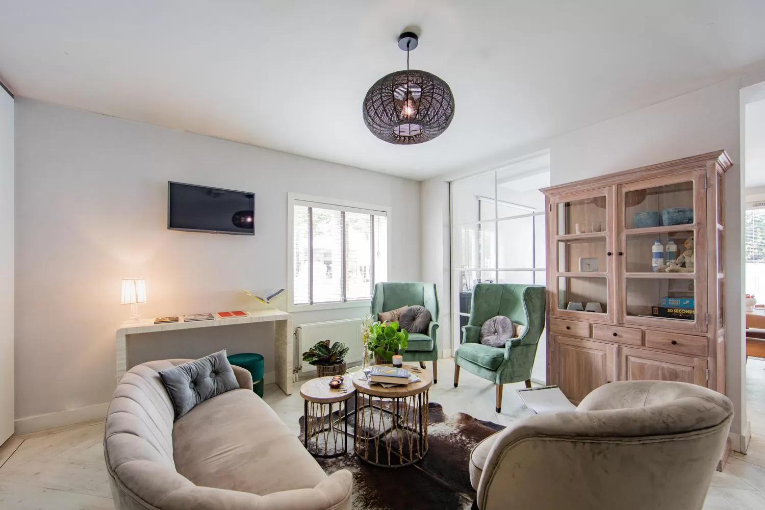 Living room in Stadsvilla Hotel Mozaic Den Haag