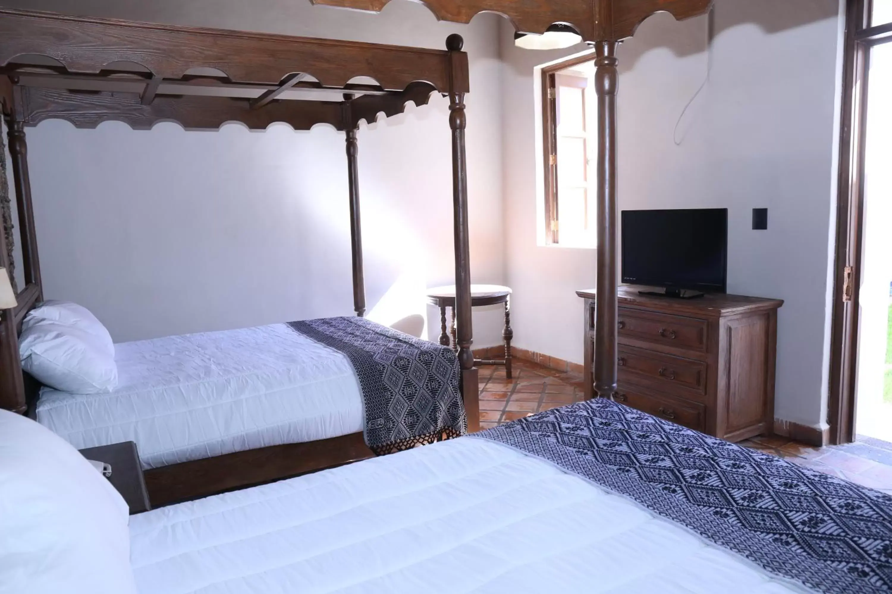 TV and multimedia, Bed in Hotel San Francisco Tlaxcala