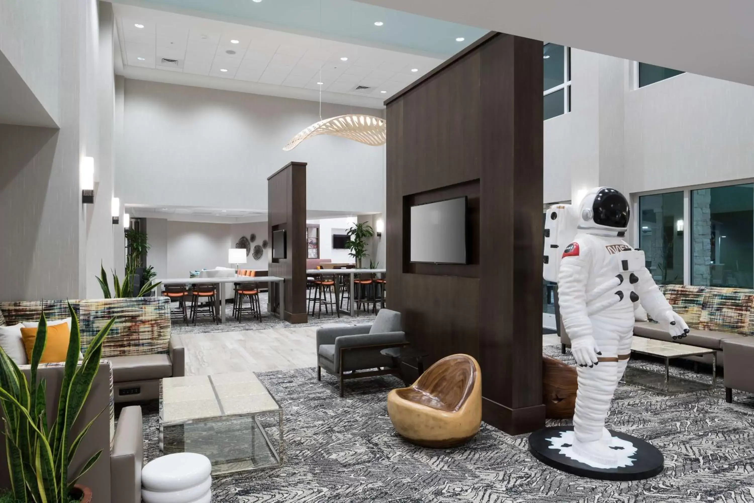 Lobby or reception in Hampton Inn & Suites Cape Canaveral Cruise Port, Fl