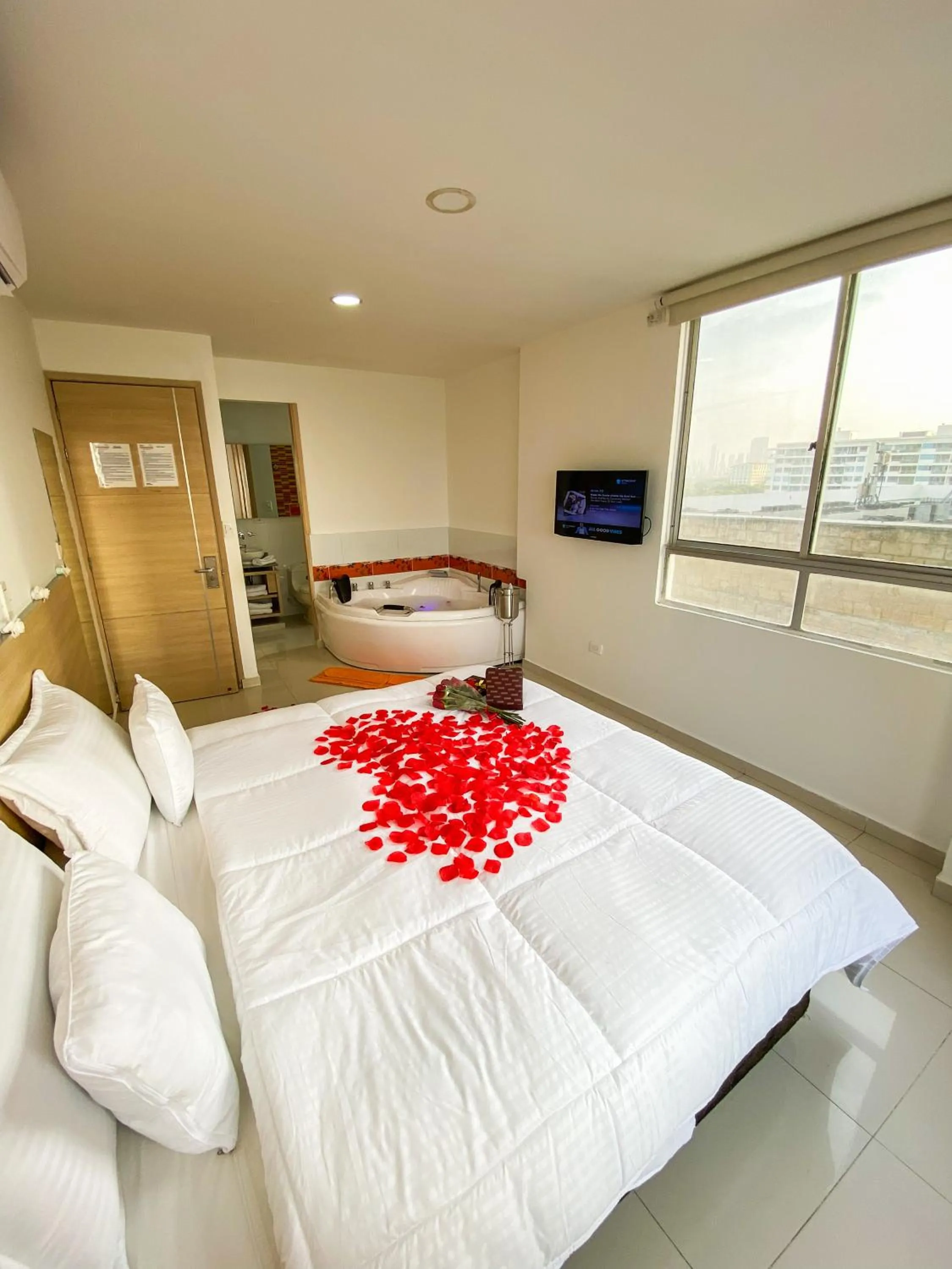 Bed in Hotel Cabreromar