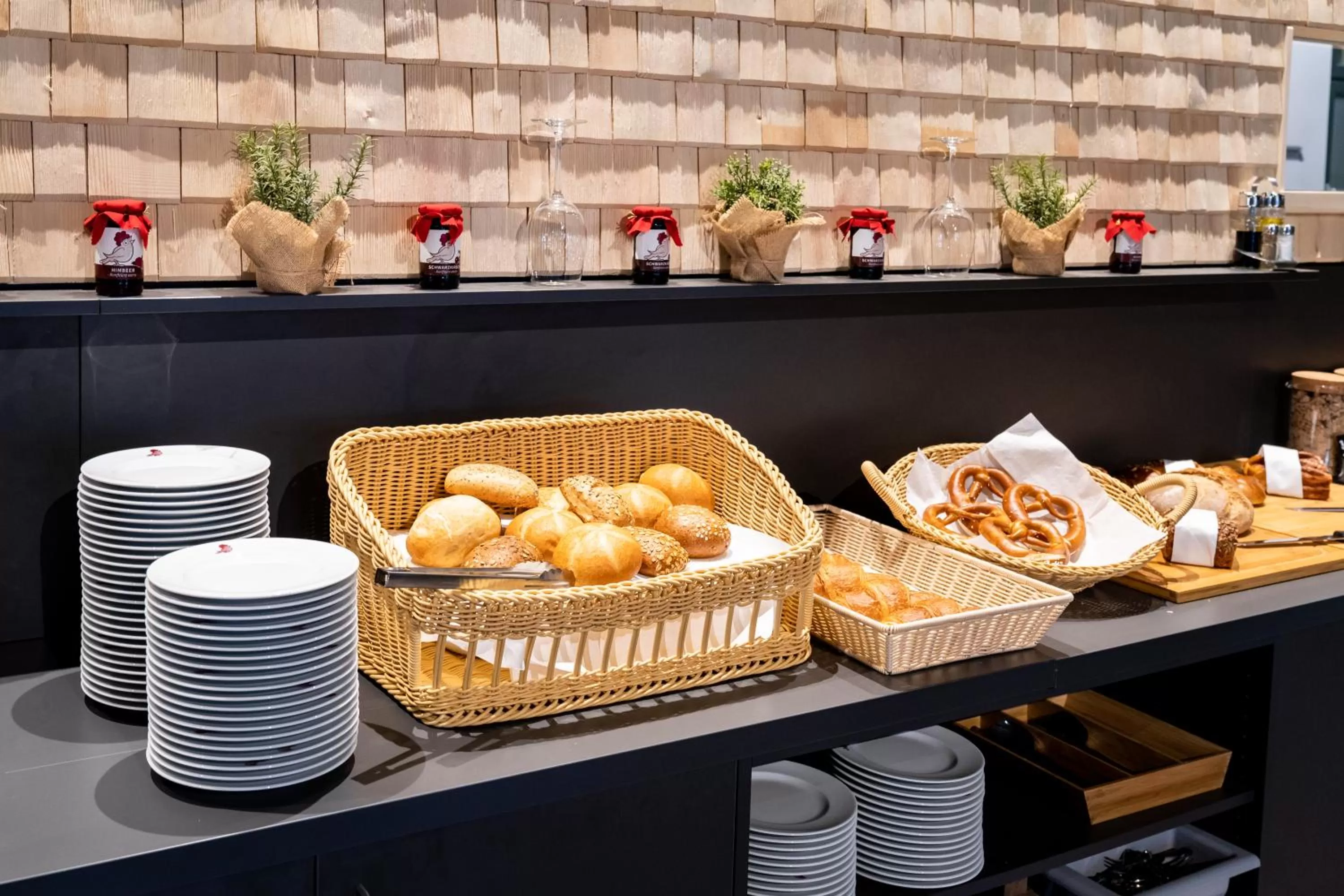 Buffet breakfast in coucou hotel & kuckucks-stube (Titisee)