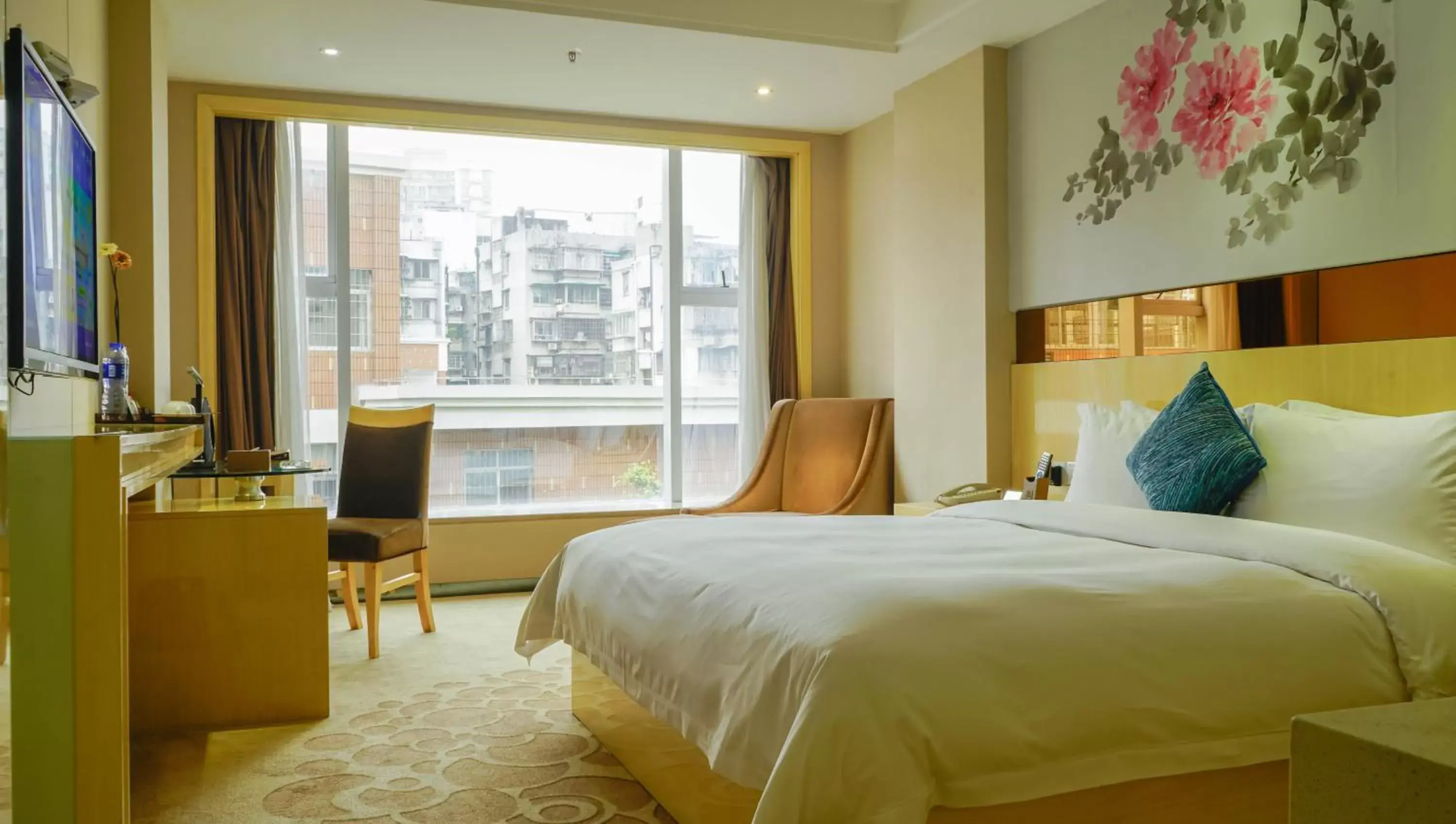 Bedroom, Bed in Paco Hotel Ouzhuang Metro Guangzhou-Free shuttle to Canton fair