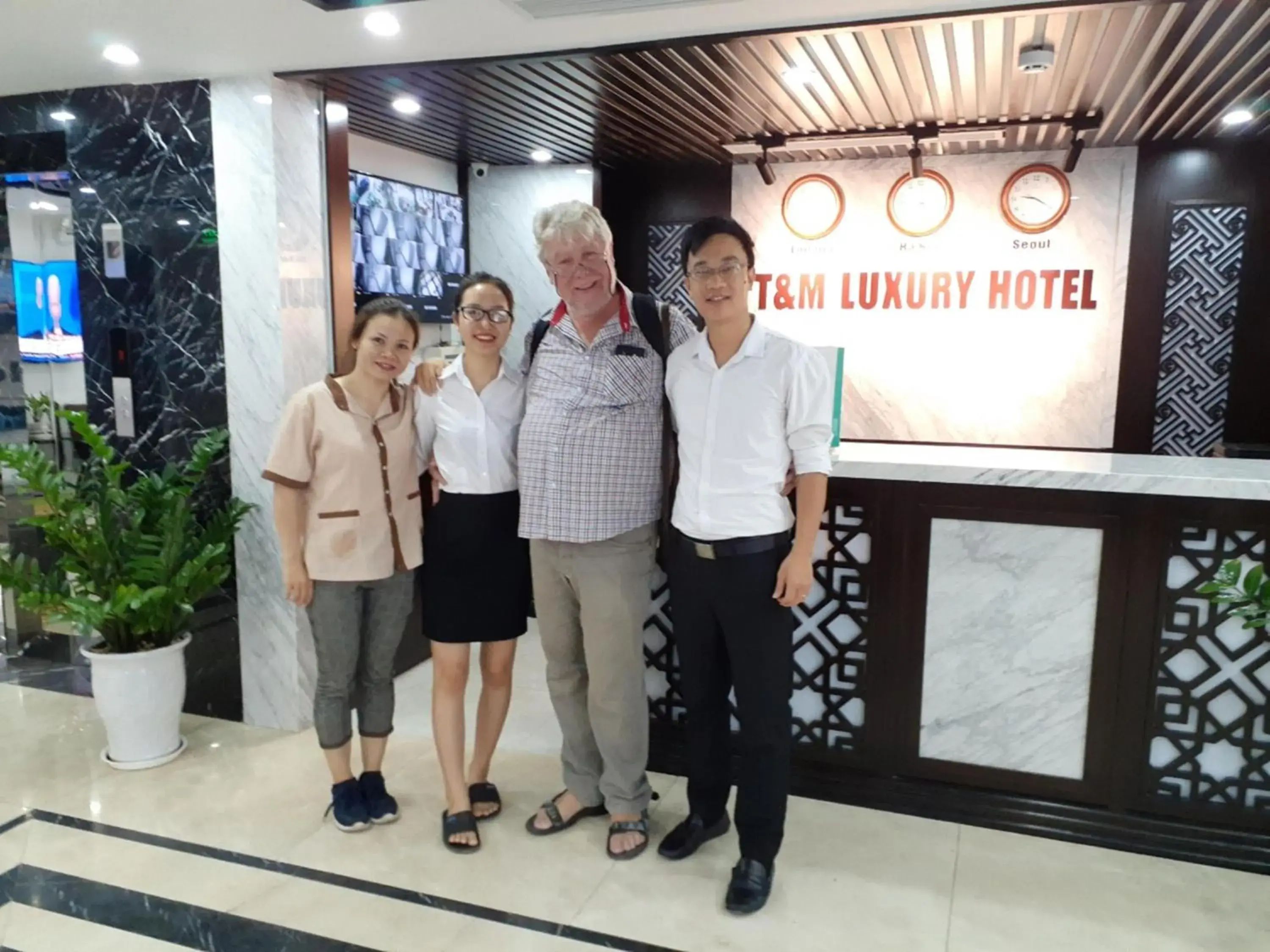 Staff in T&M Luxury Hotel Hanoi