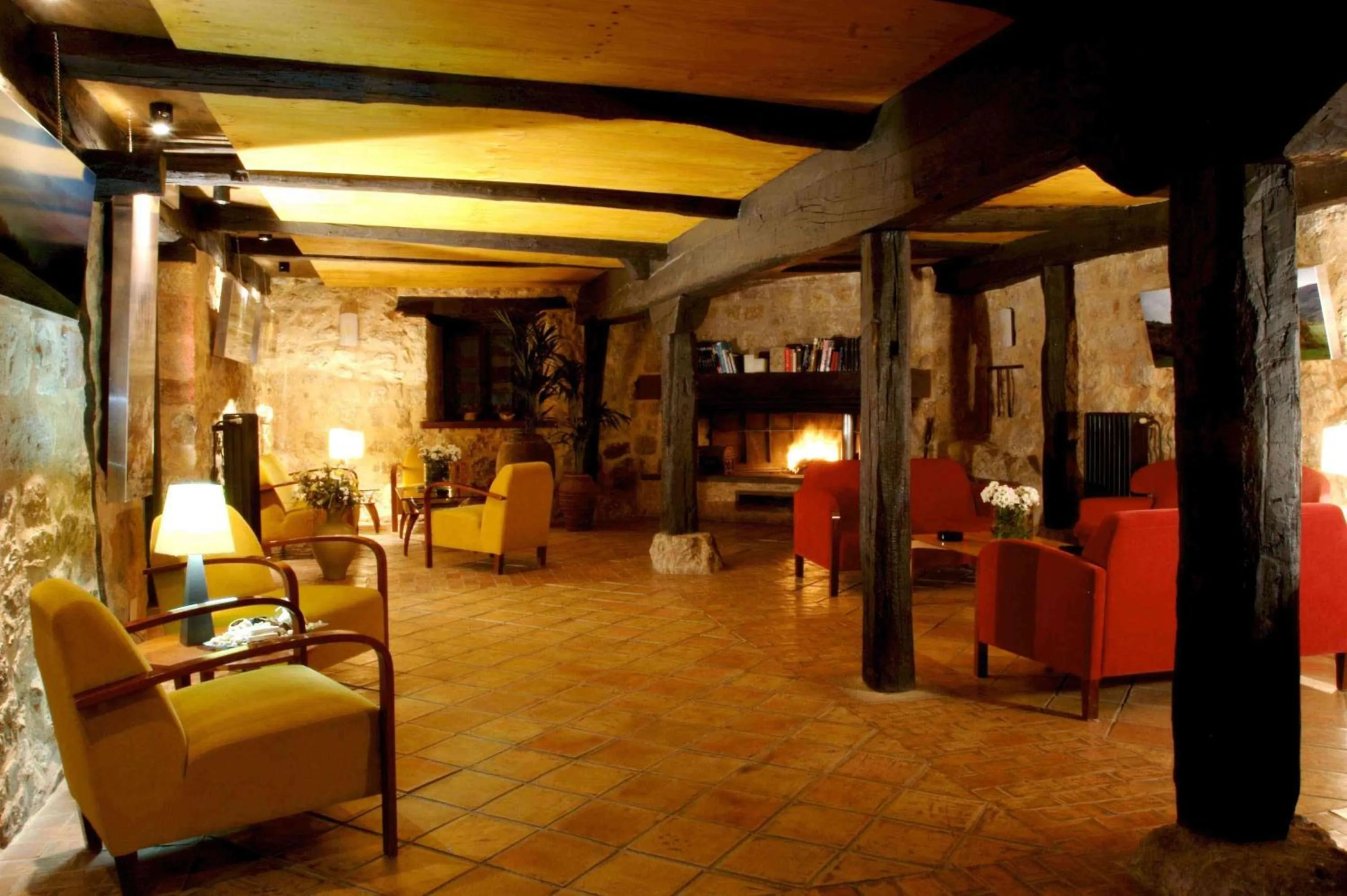Living room in Hotel Posada Santa Maria la Real
