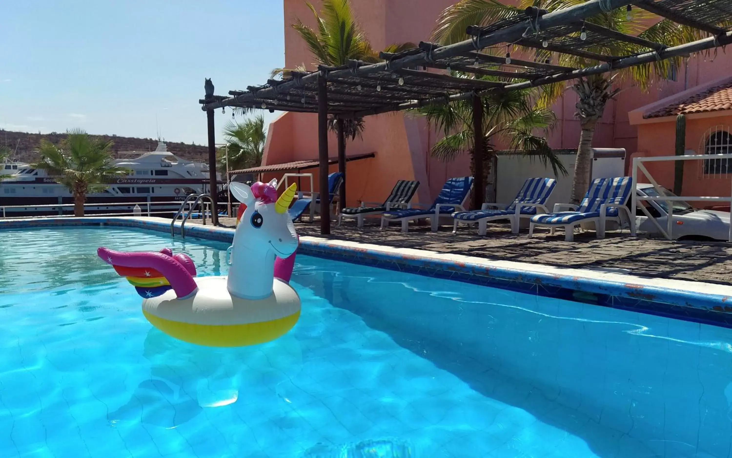 Swimming Pool in Club Hotel Cantamar by the Beach