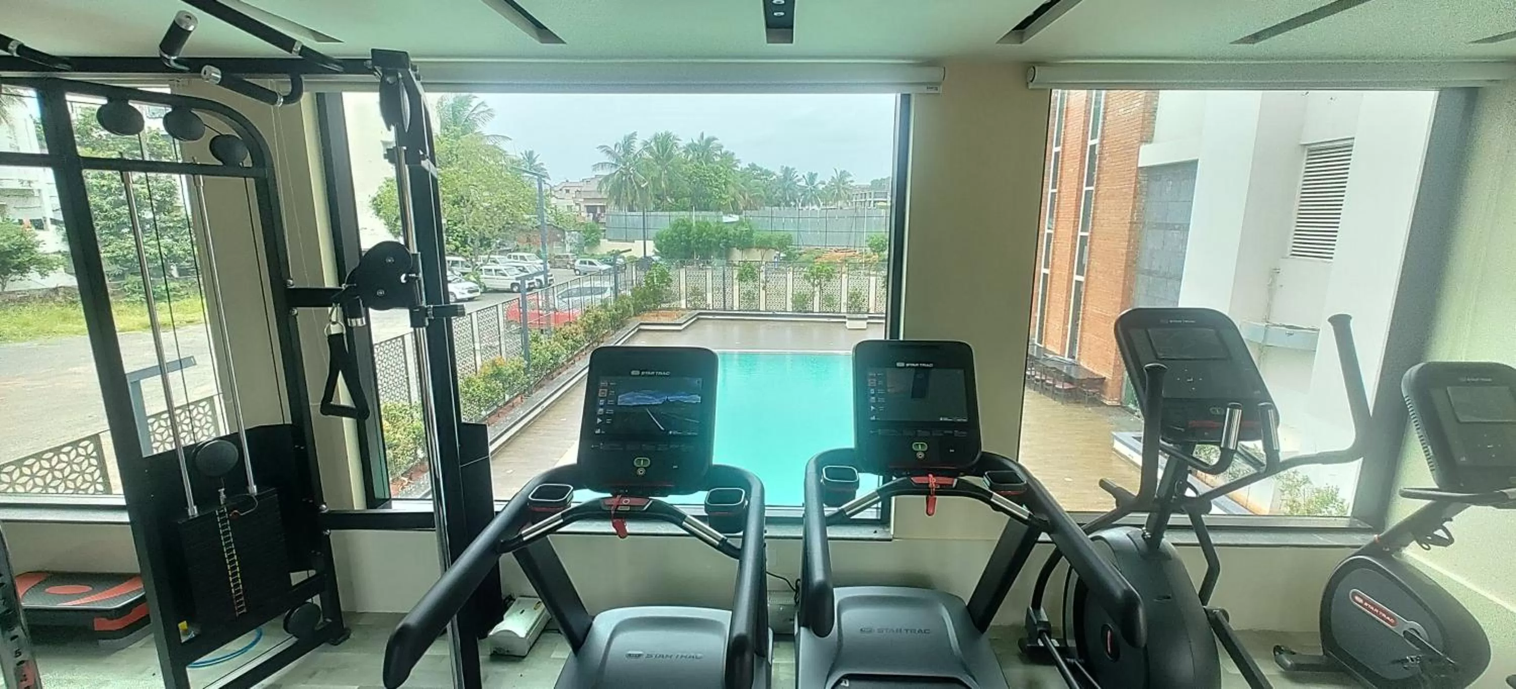 Fitness centre/facilities in Manjeera Premiere