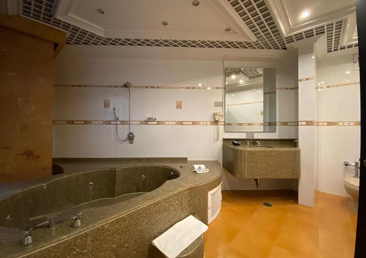 Toilet in Hotel Escala Central del Norte