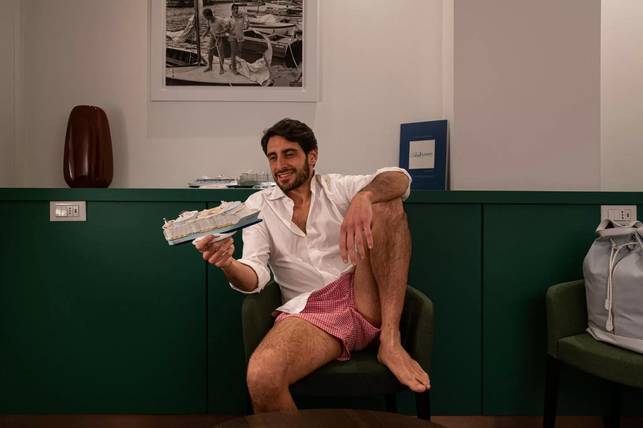 People in Smart Hotel Napoli