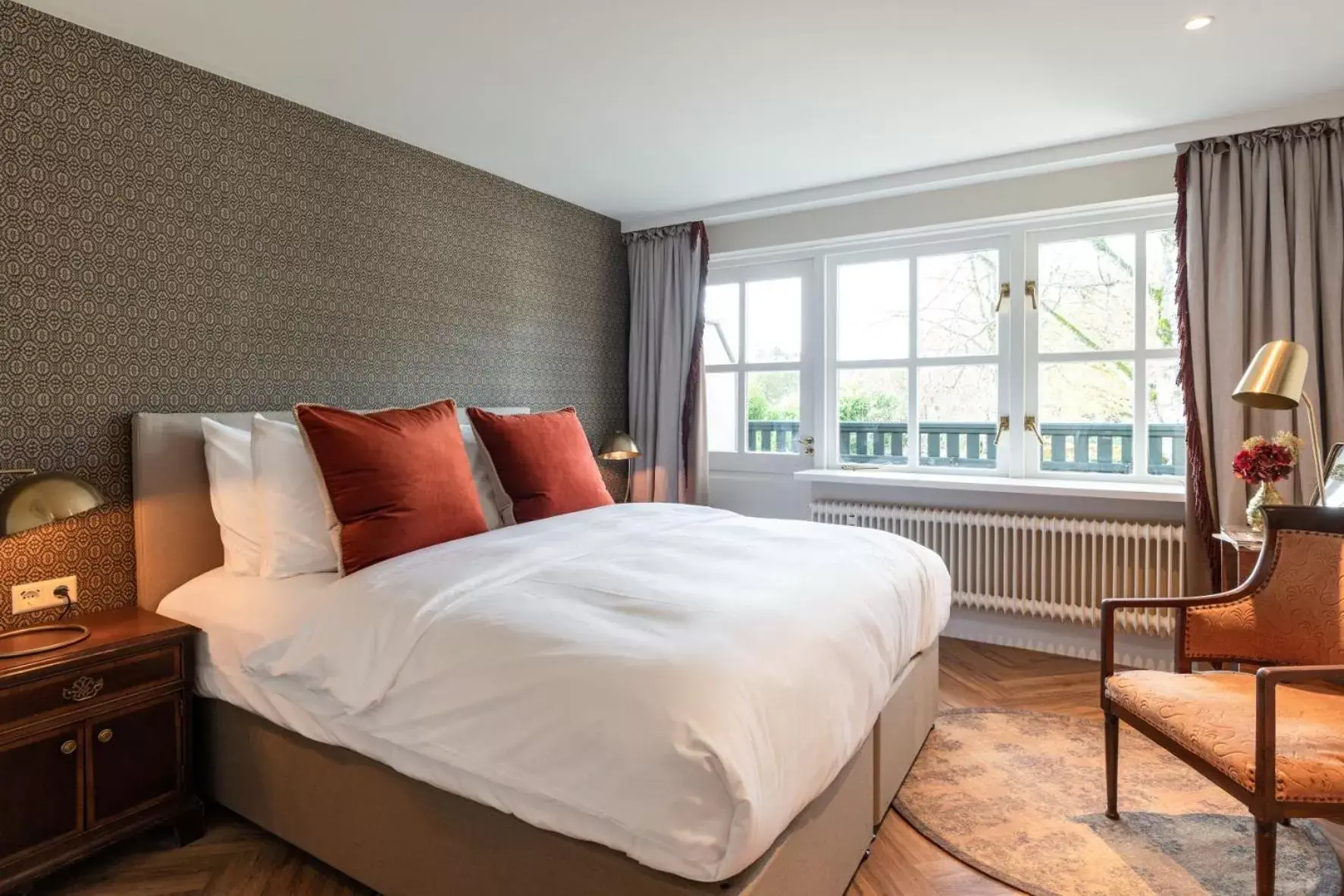 Bedroom, Bed in Boetiekhotel De Kastanjehof