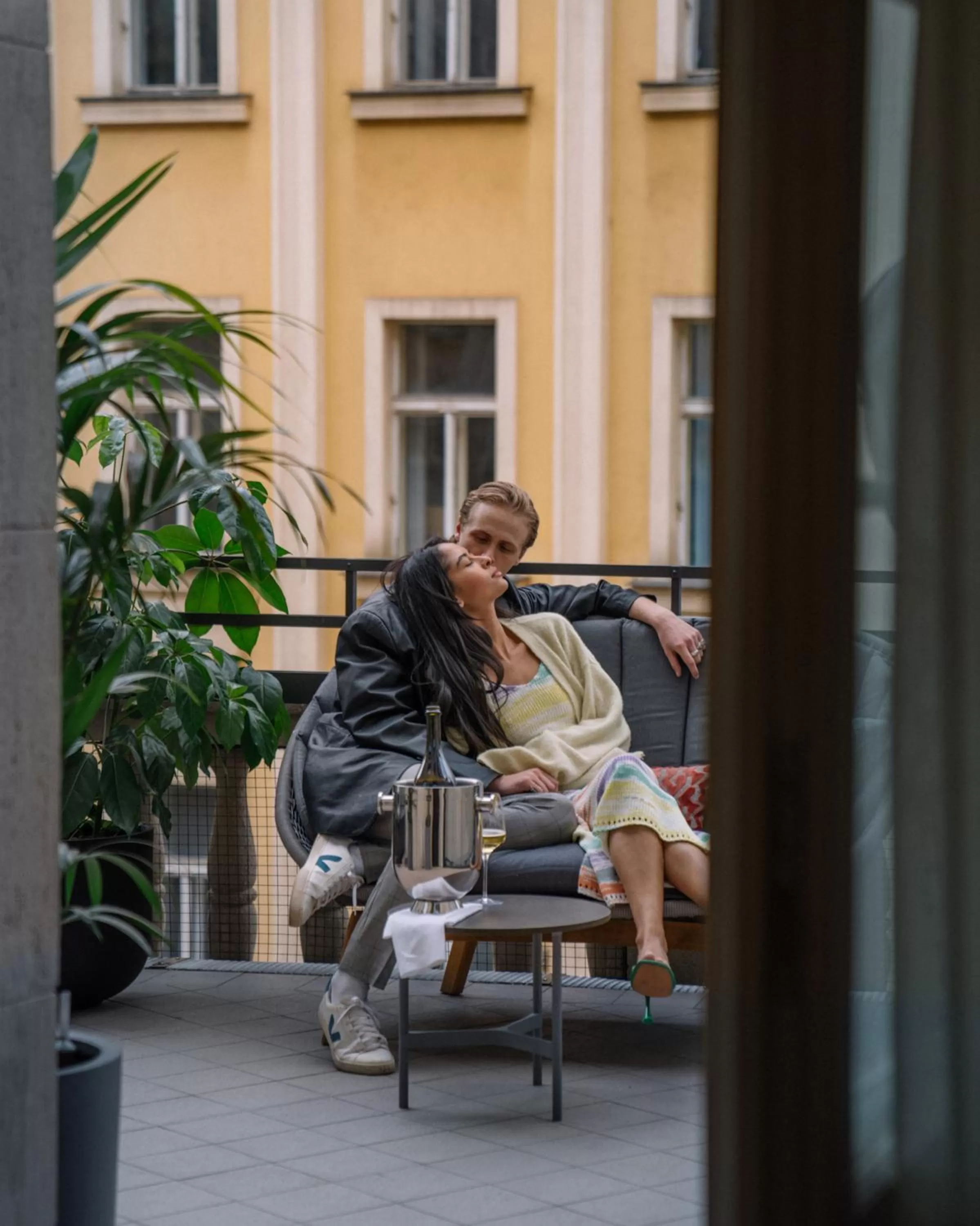 Balcony/Terrace in Andaz Prague, By Hyatt