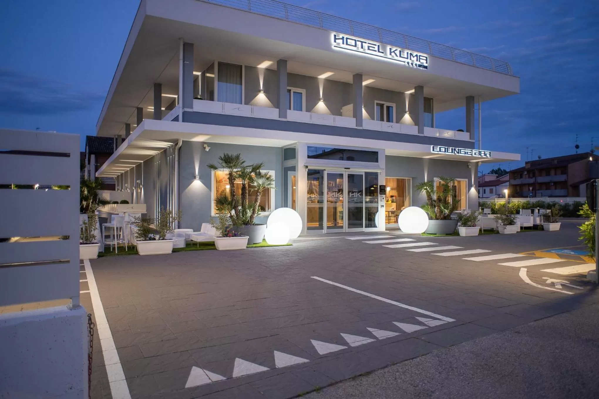 Property building in Hotel Kuma