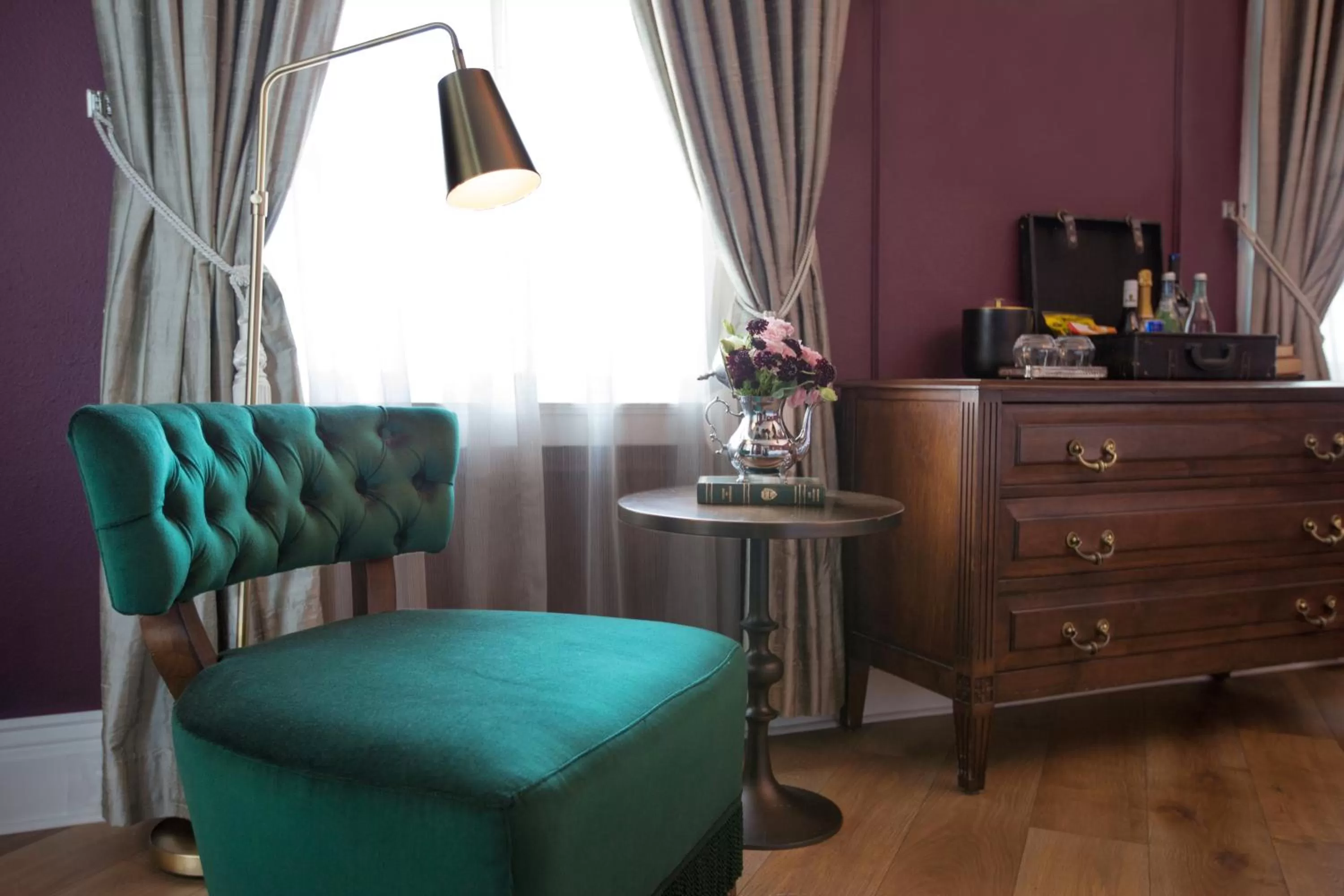 Seating area in The Culver Hotel