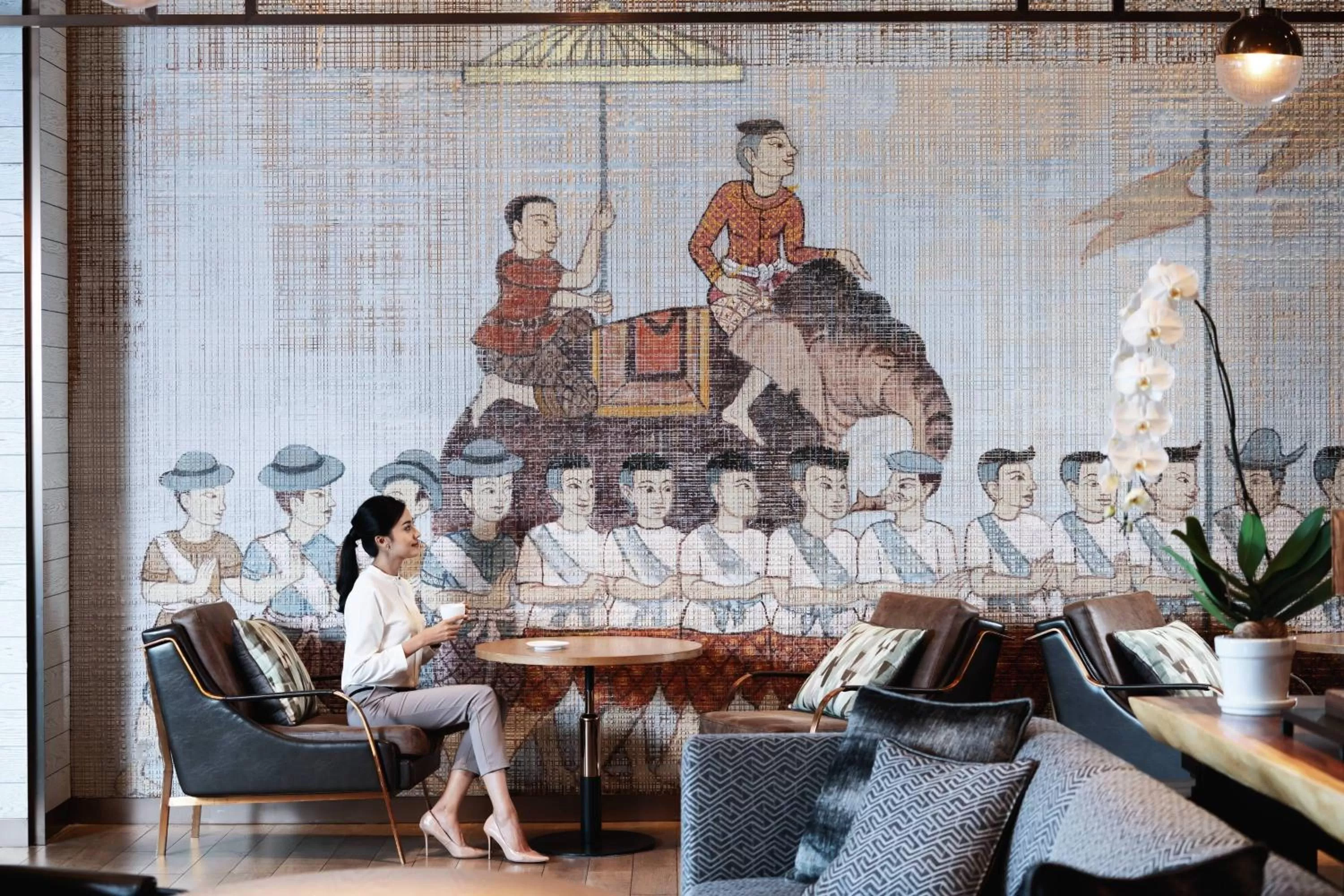 Kitchen or kitchenette in Bangkok Marriott Hotel The Surawongse