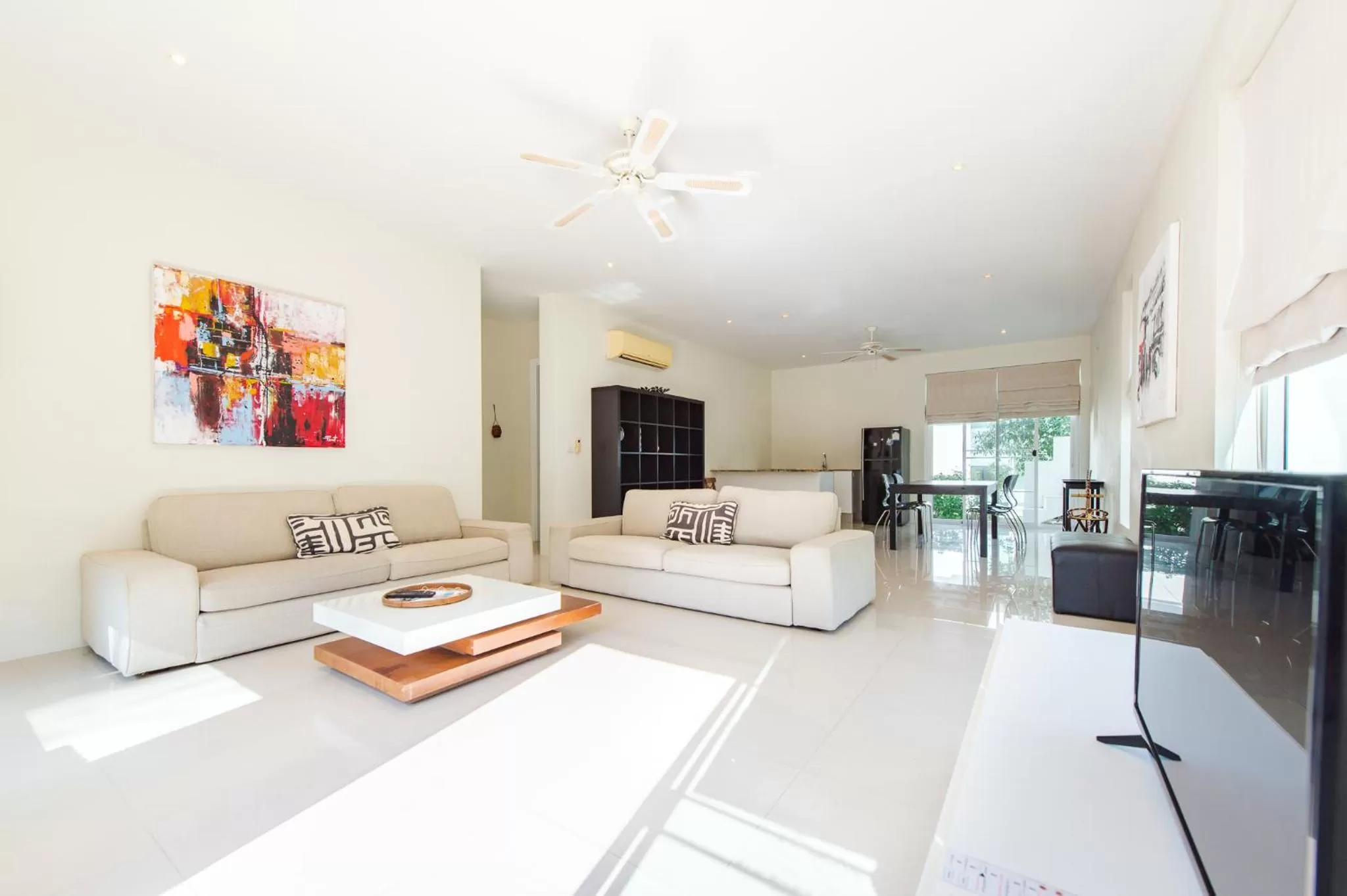 Living room in The Beach Village Resort