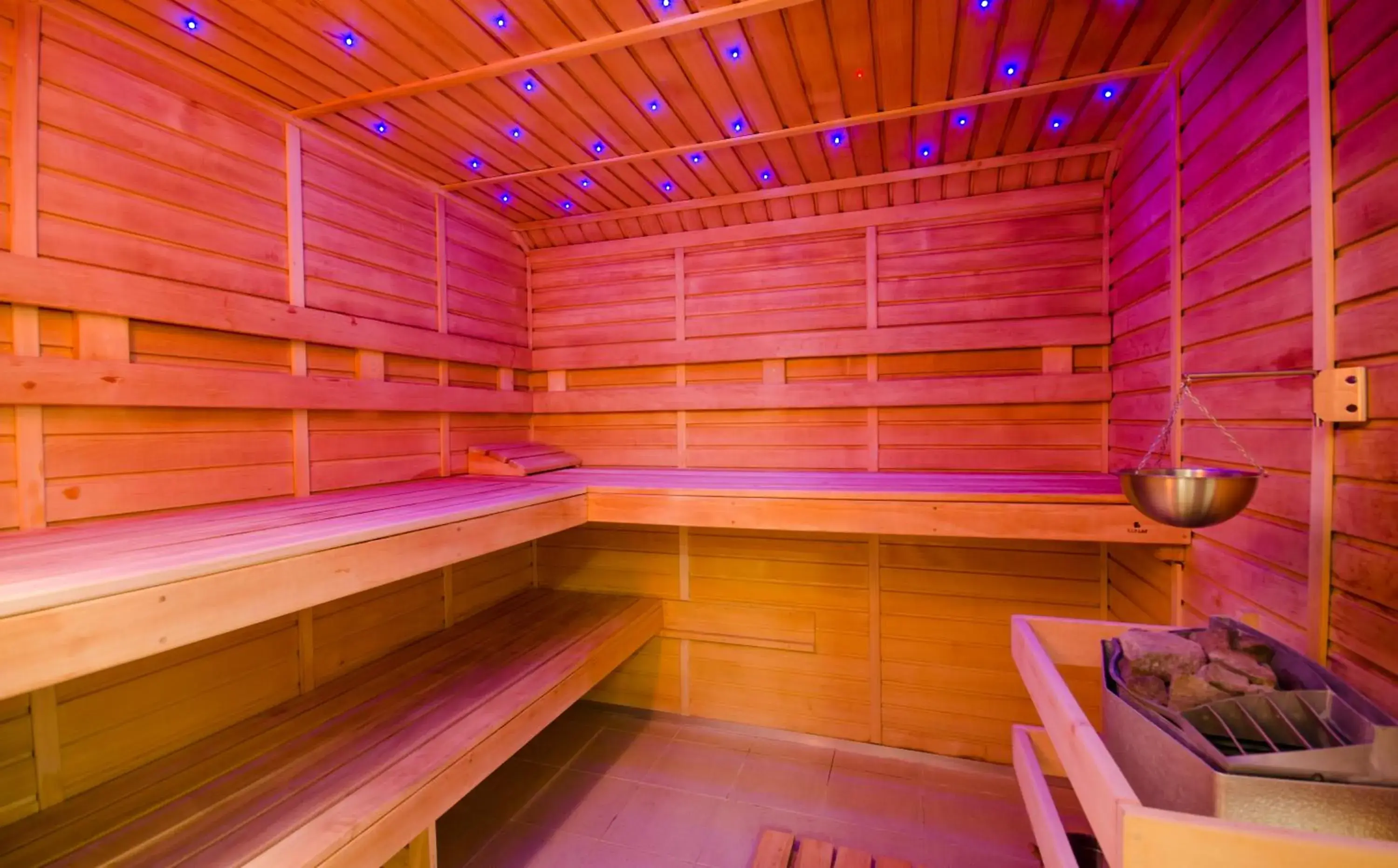 Sauna in Boutique Hotel Seven Days